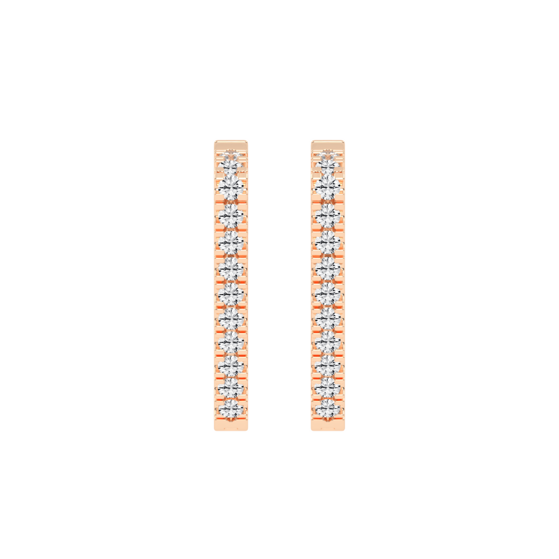 1.5 CT Sylvia Belle Hoop Earrings