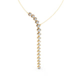 Bold Elegance 'Y' Diamond Pendant