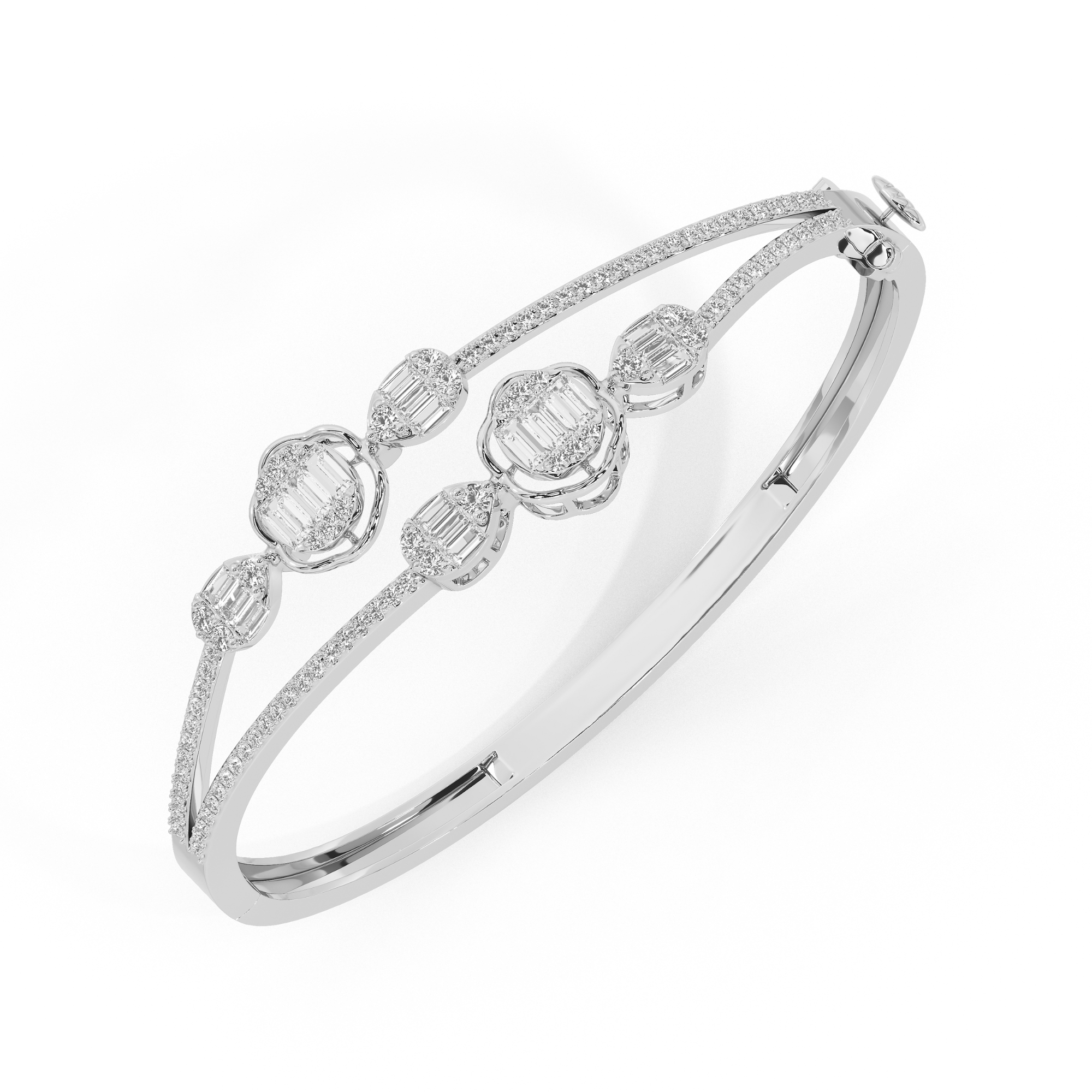 Cosmic Fusion Diamond Bracelet