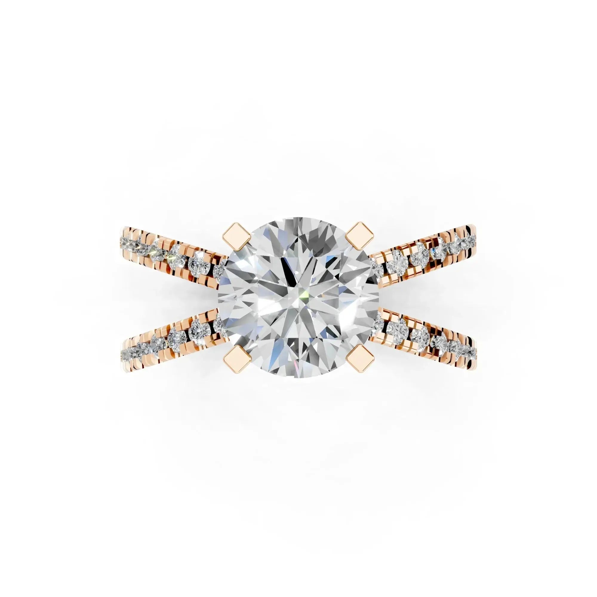 Klarissa Classic Round Diamond Ring