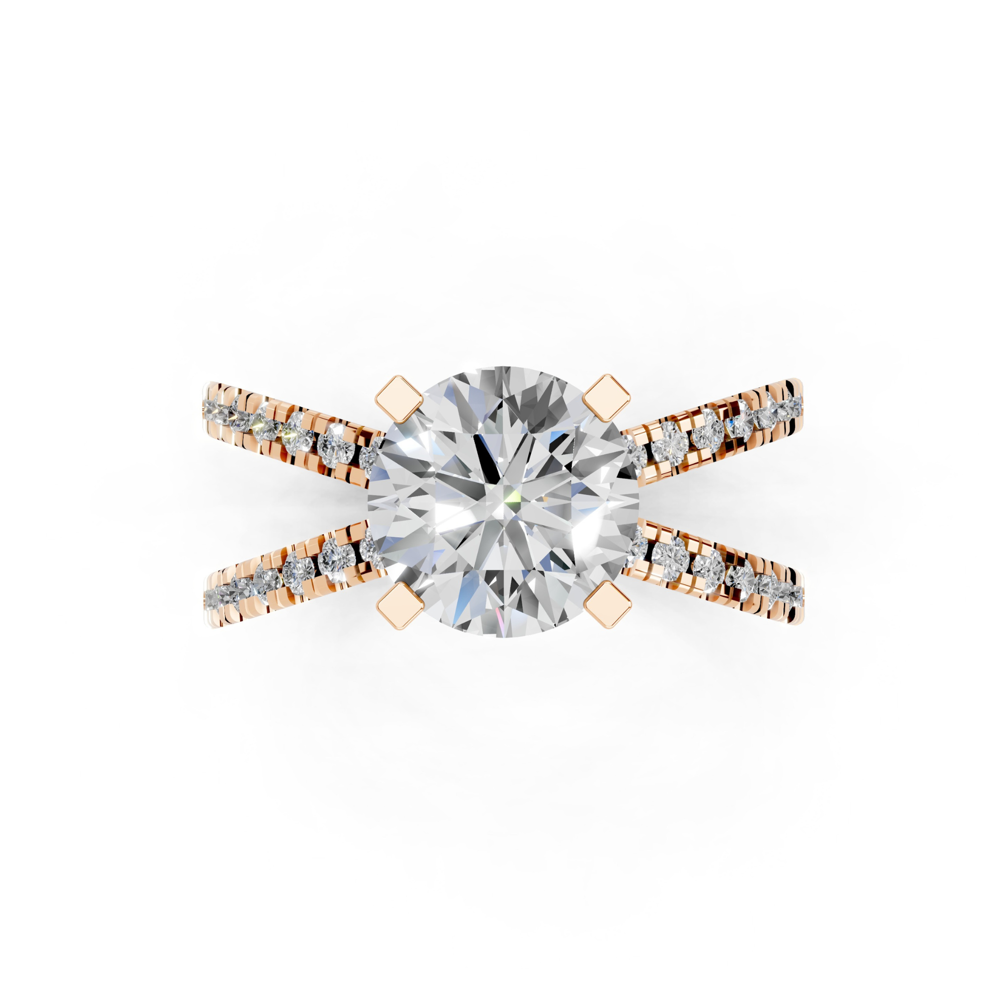 Klarissa Classic Round Diamond Ring
