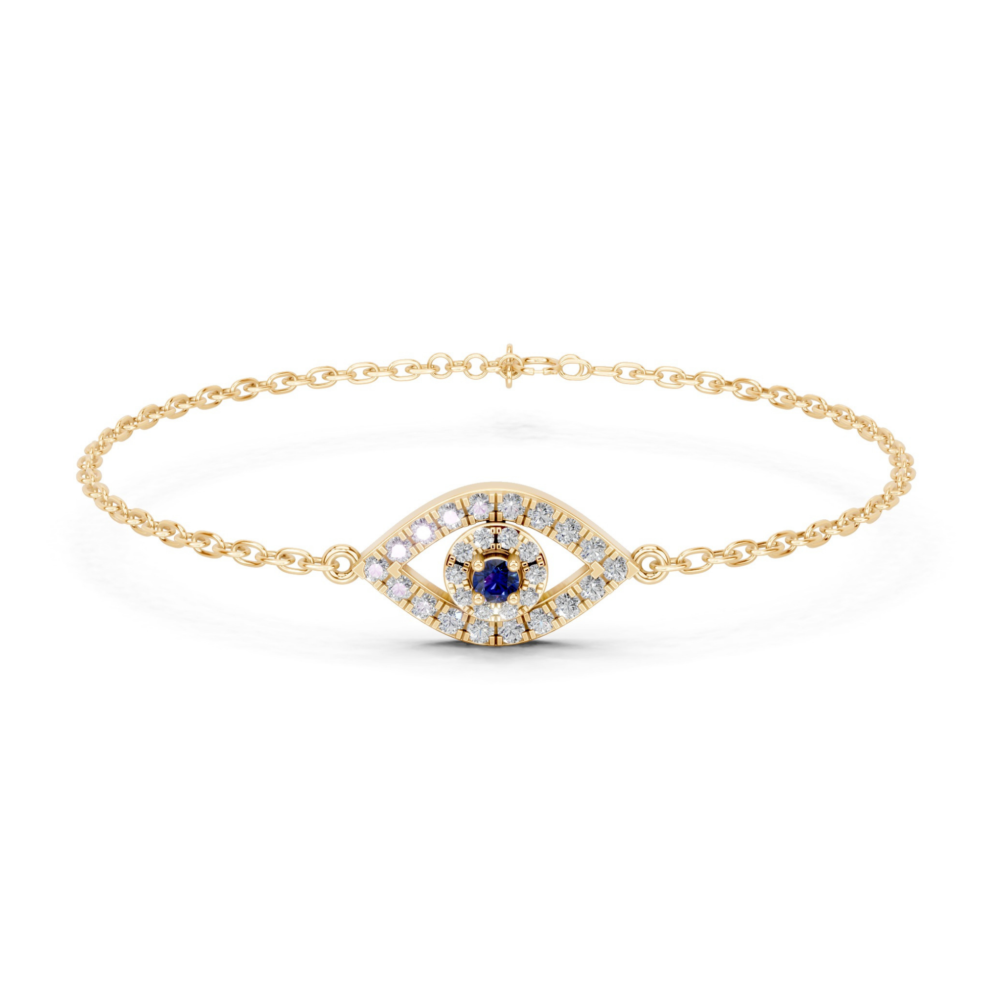 Evil Eye Diamond Bracelet