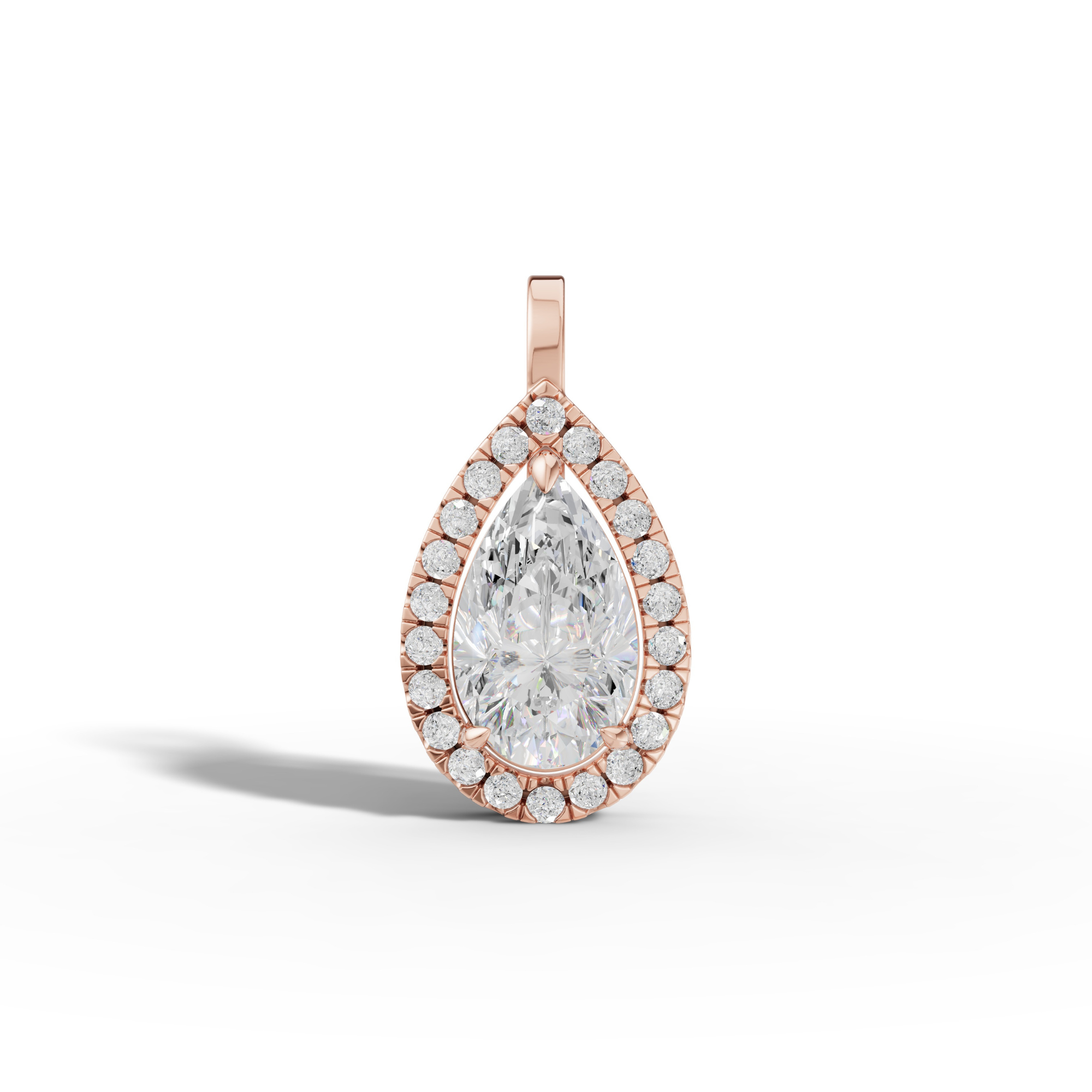 1.5 Carat Polaris Drop Solitaire Pendant