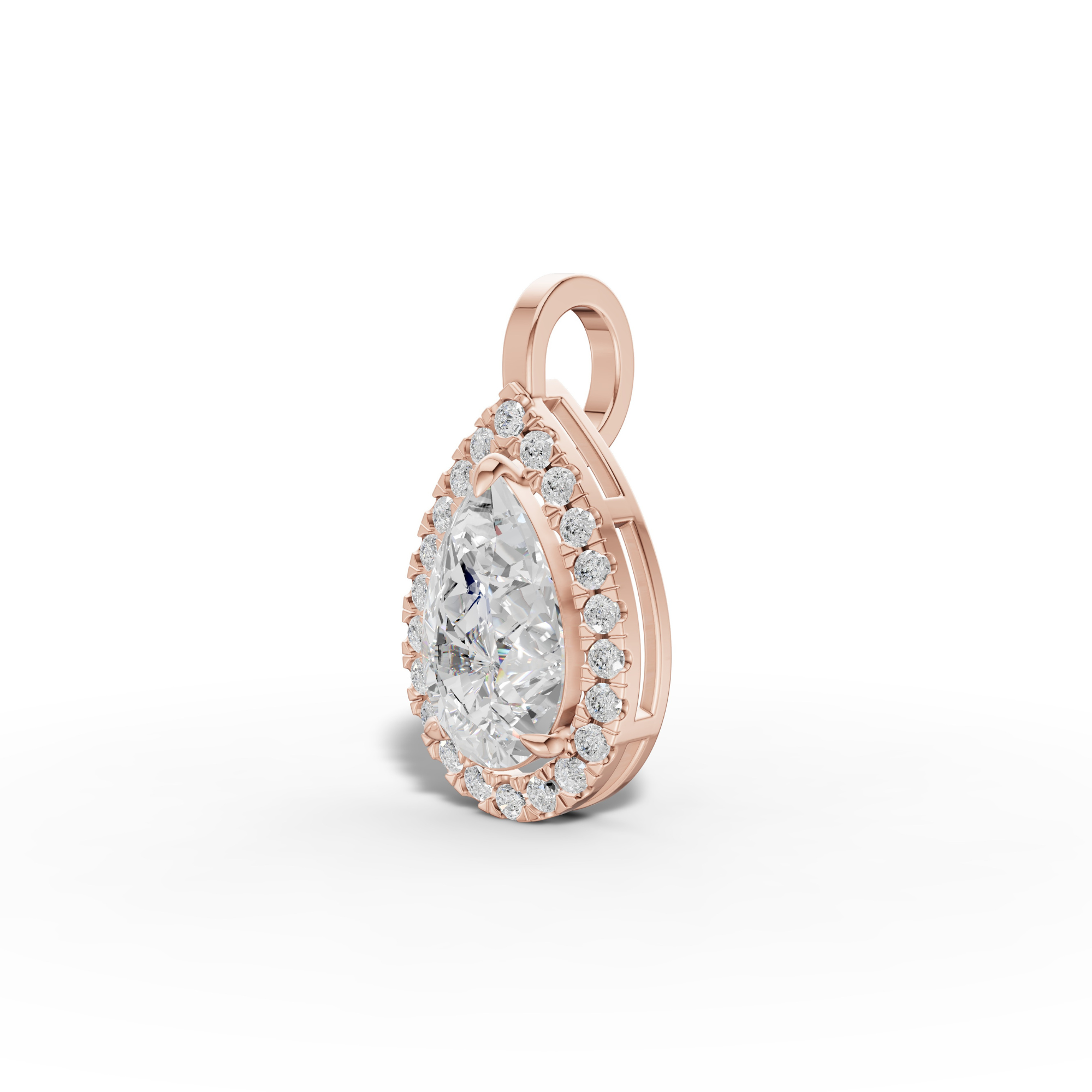 1.5 Carat Polaris Drop Solitaire Pendant