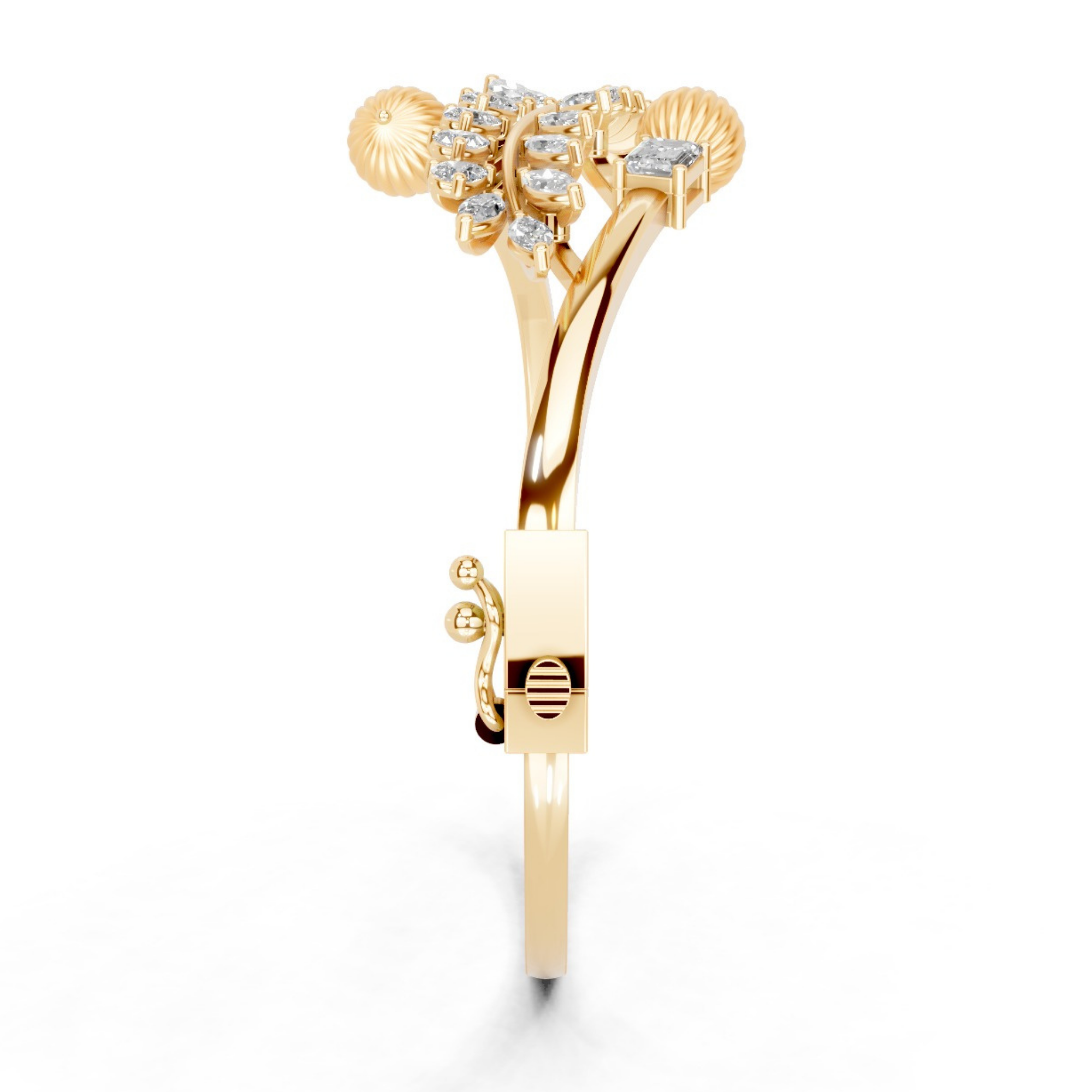 Autumn Vine Diamond Bracelet