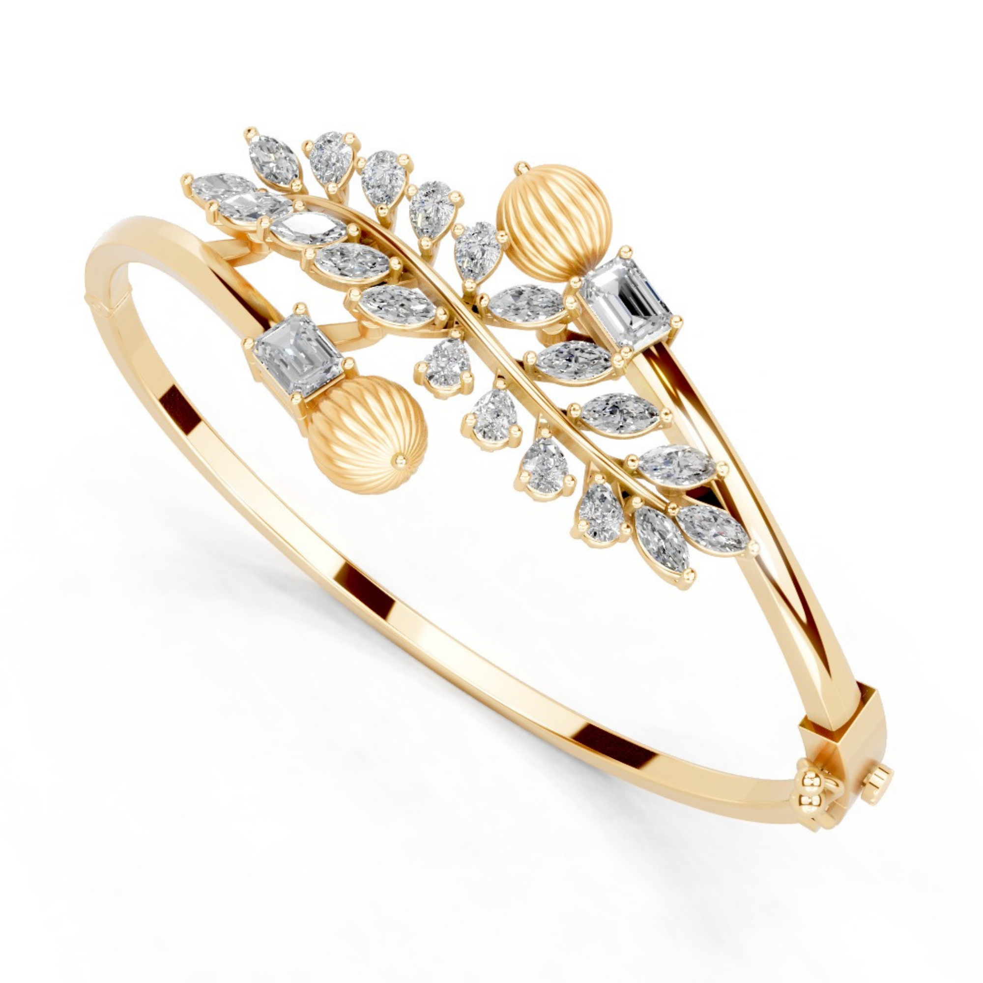 Autumn Vine Diamond Bracelet