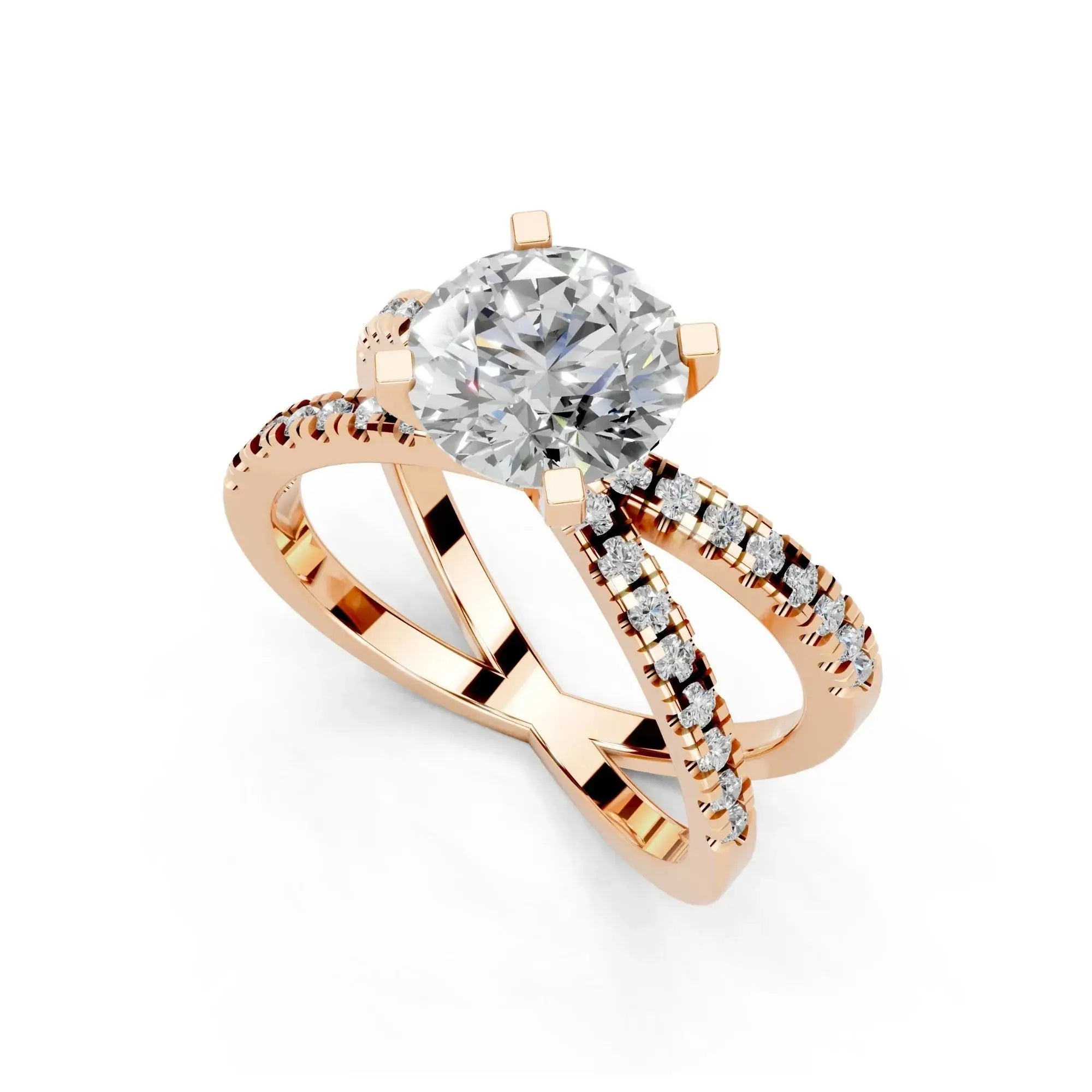 Klarissa Classic Round Diamond Ring