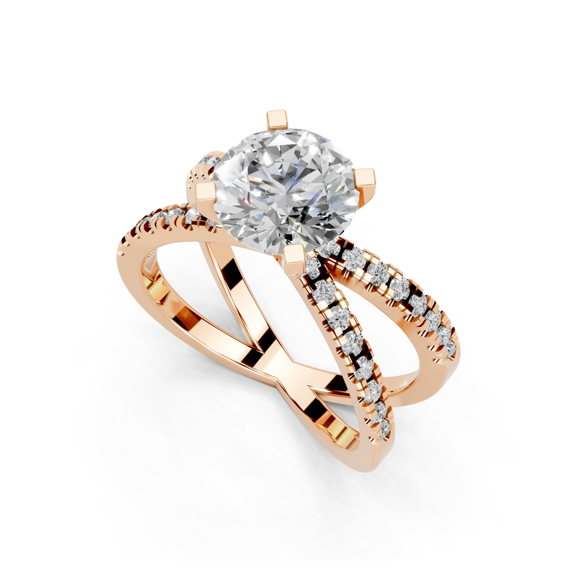 Klarissa Classic Round Diamond Ring
