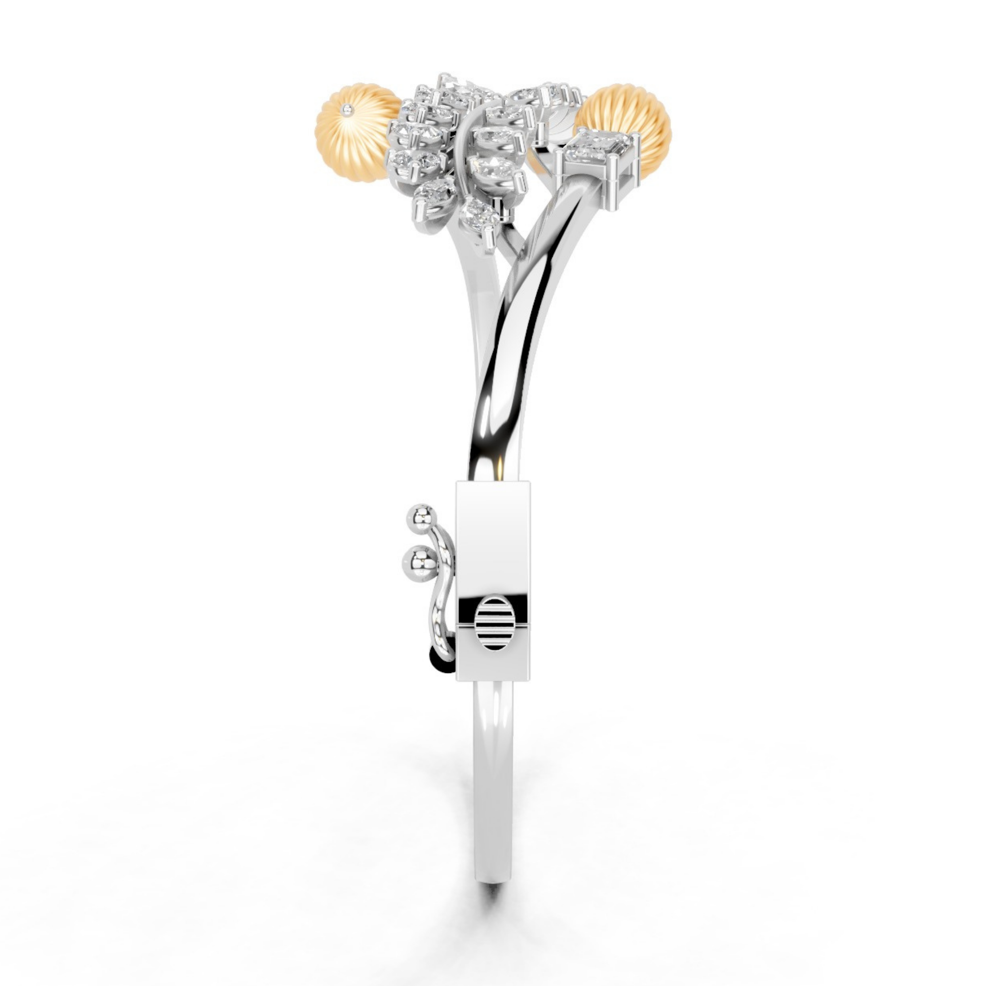 Autumn Vine Diamond Bracelet