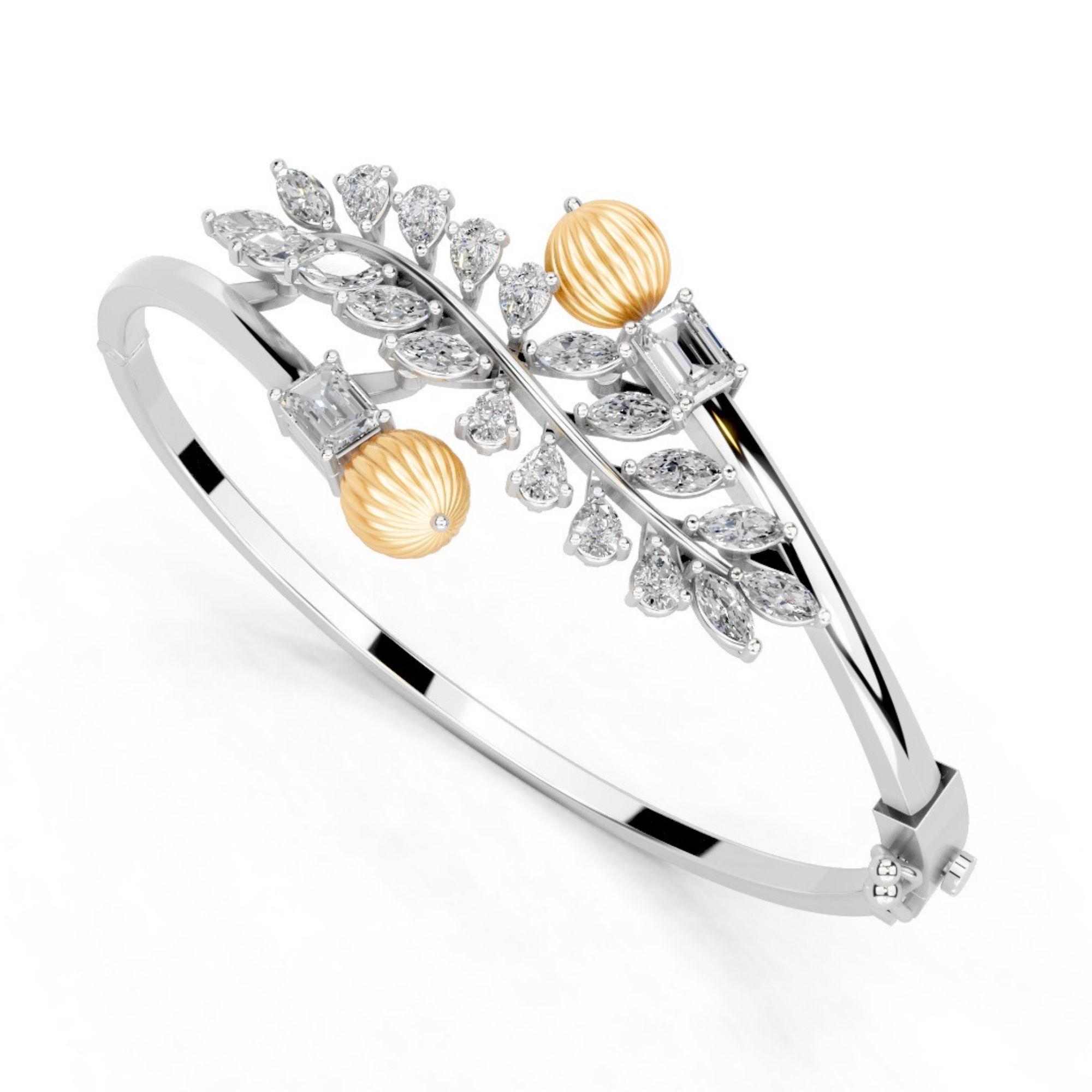 Autumn Vine Diamond Bracelet