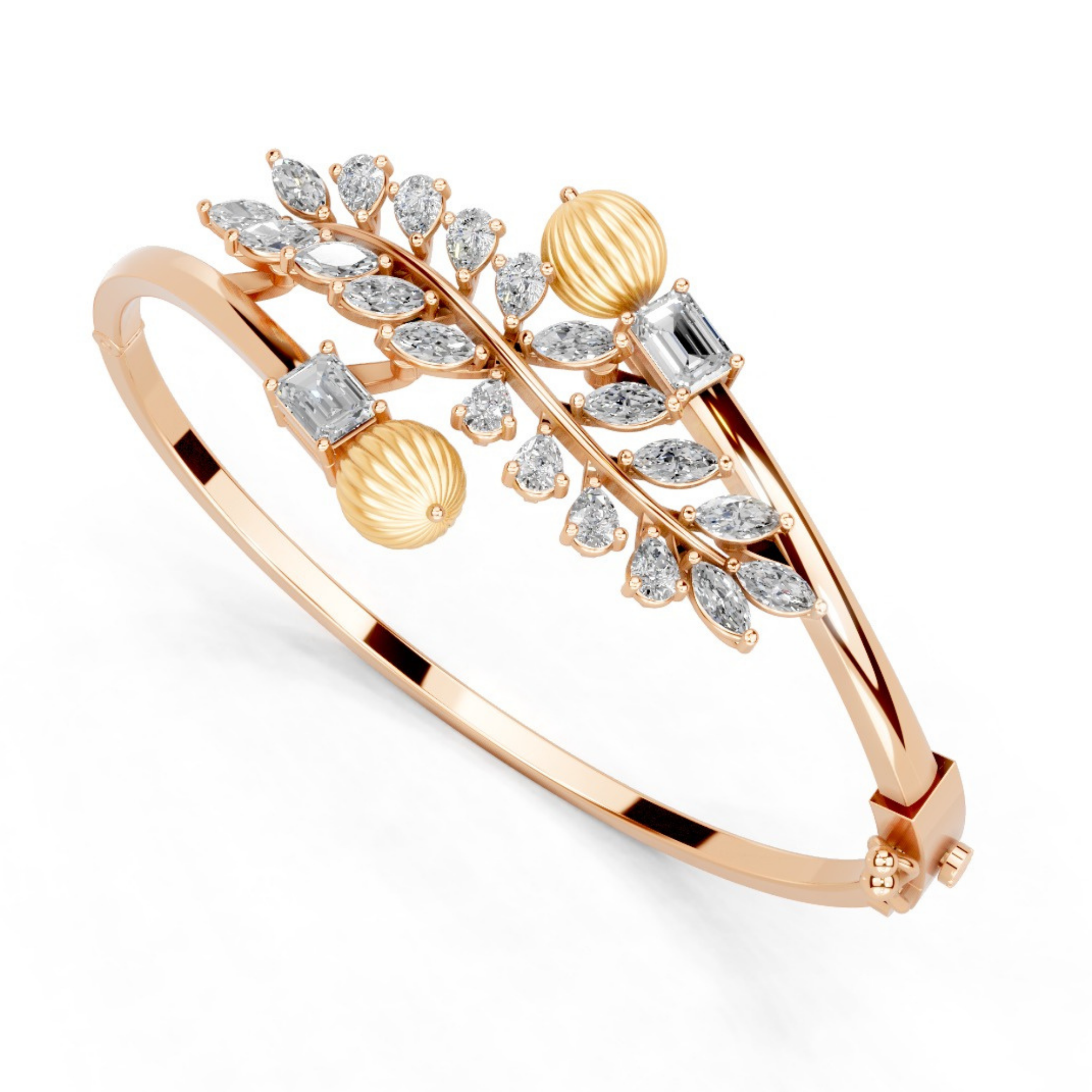 Autumn Vine Diamond Bracelet