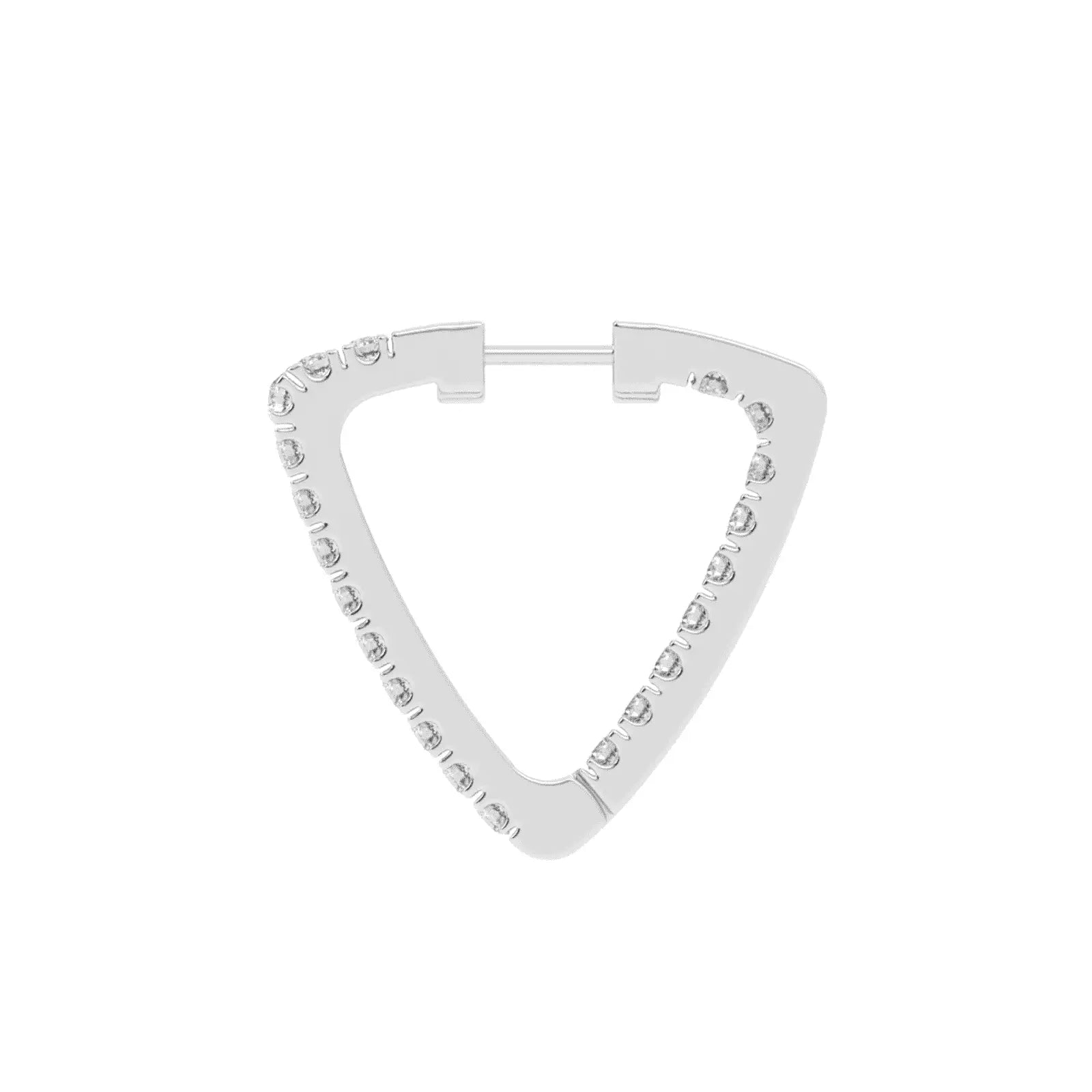 1.5 CT Sylvia Belle Hoop Earrings