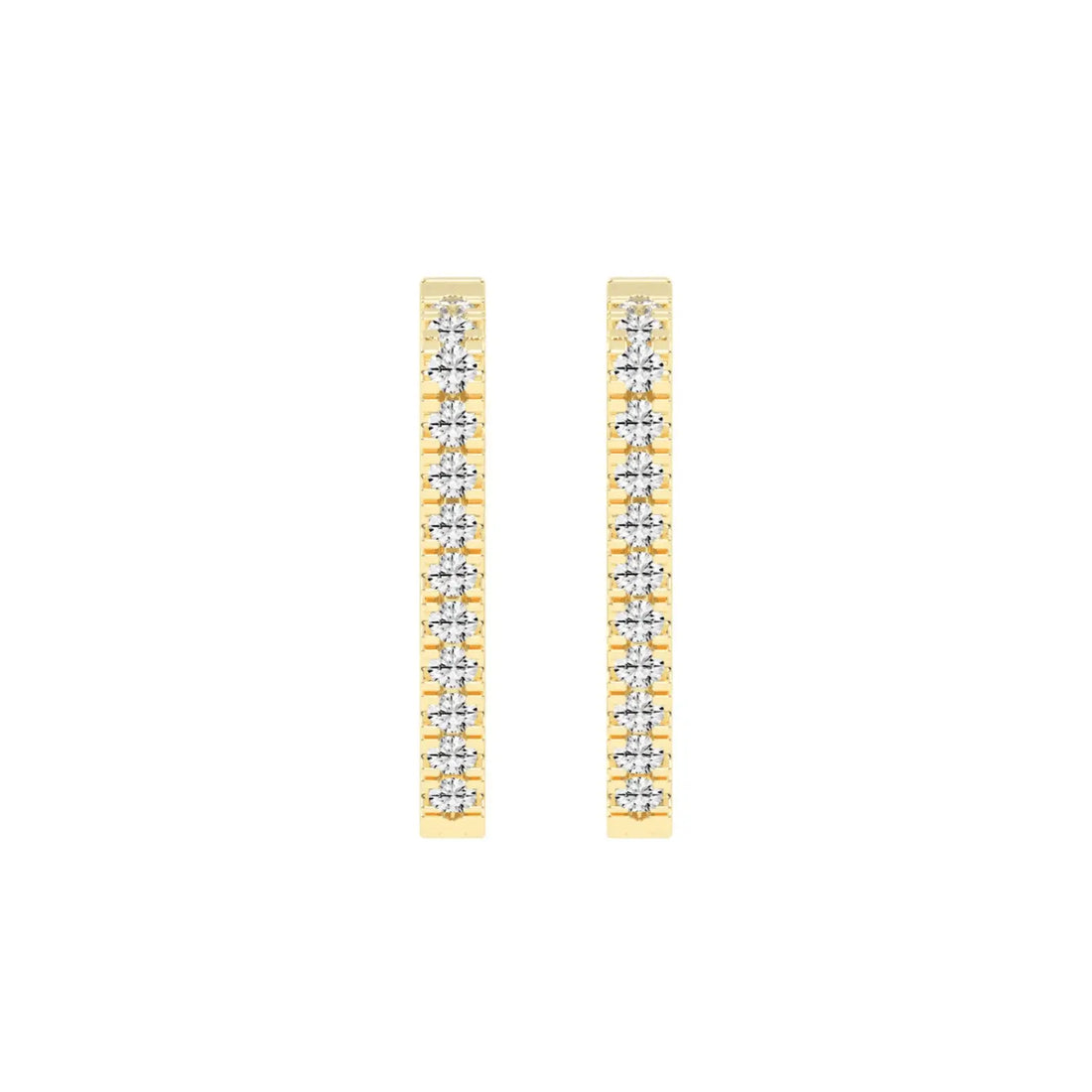 1.5 CT Sylvia Belle Hoop Earrings