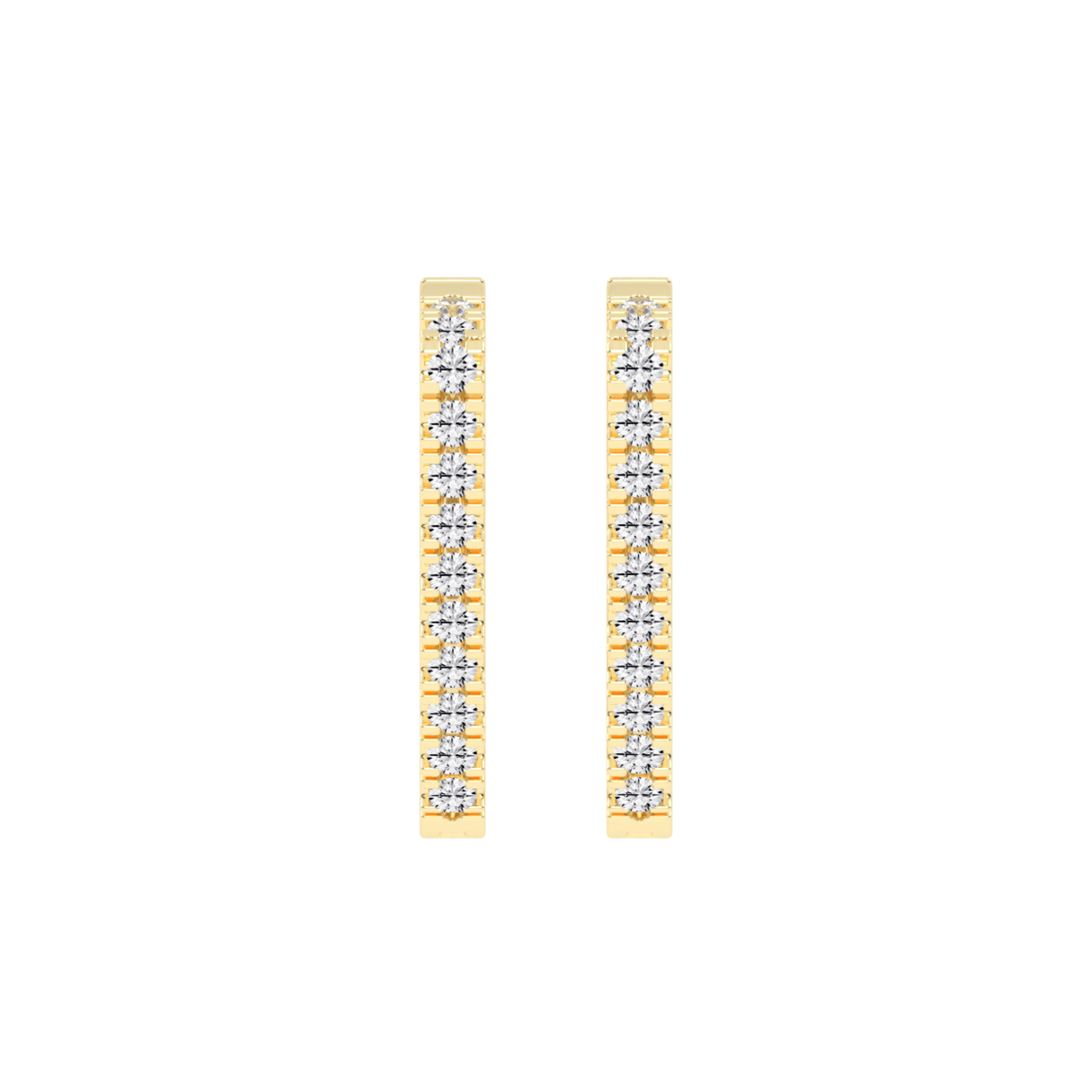 1.5 CT Sylvia Belle Hoop Earrings