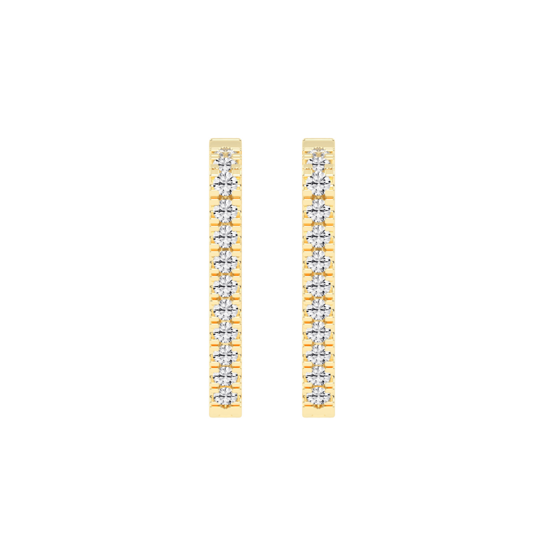 1.5 CT Sylvia Belle Hoop Earrings