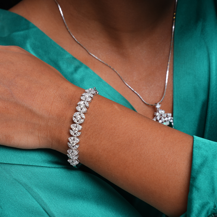 Celestial Mosaic Diamond Bracelet