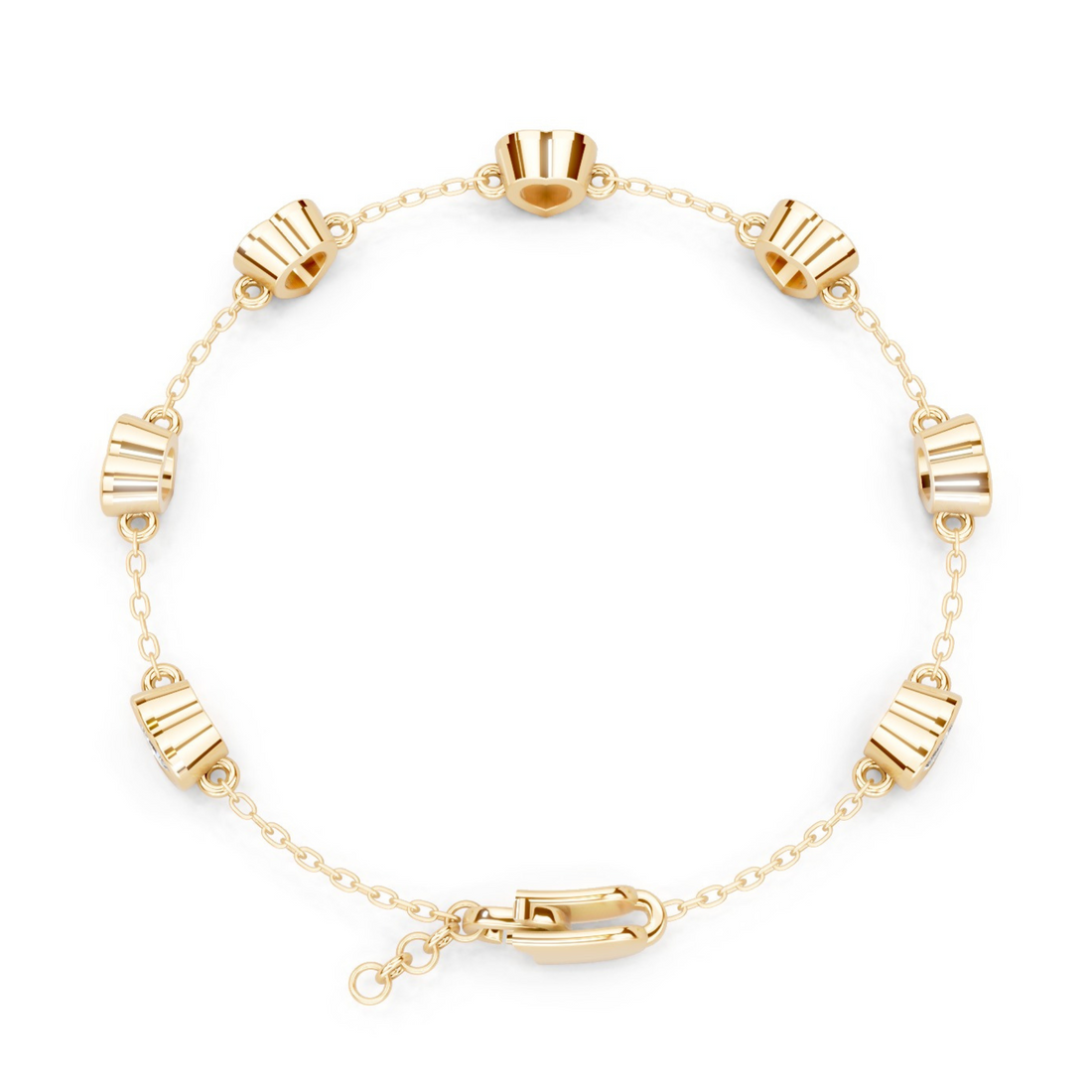 Callista Heart Diamond Bracelet