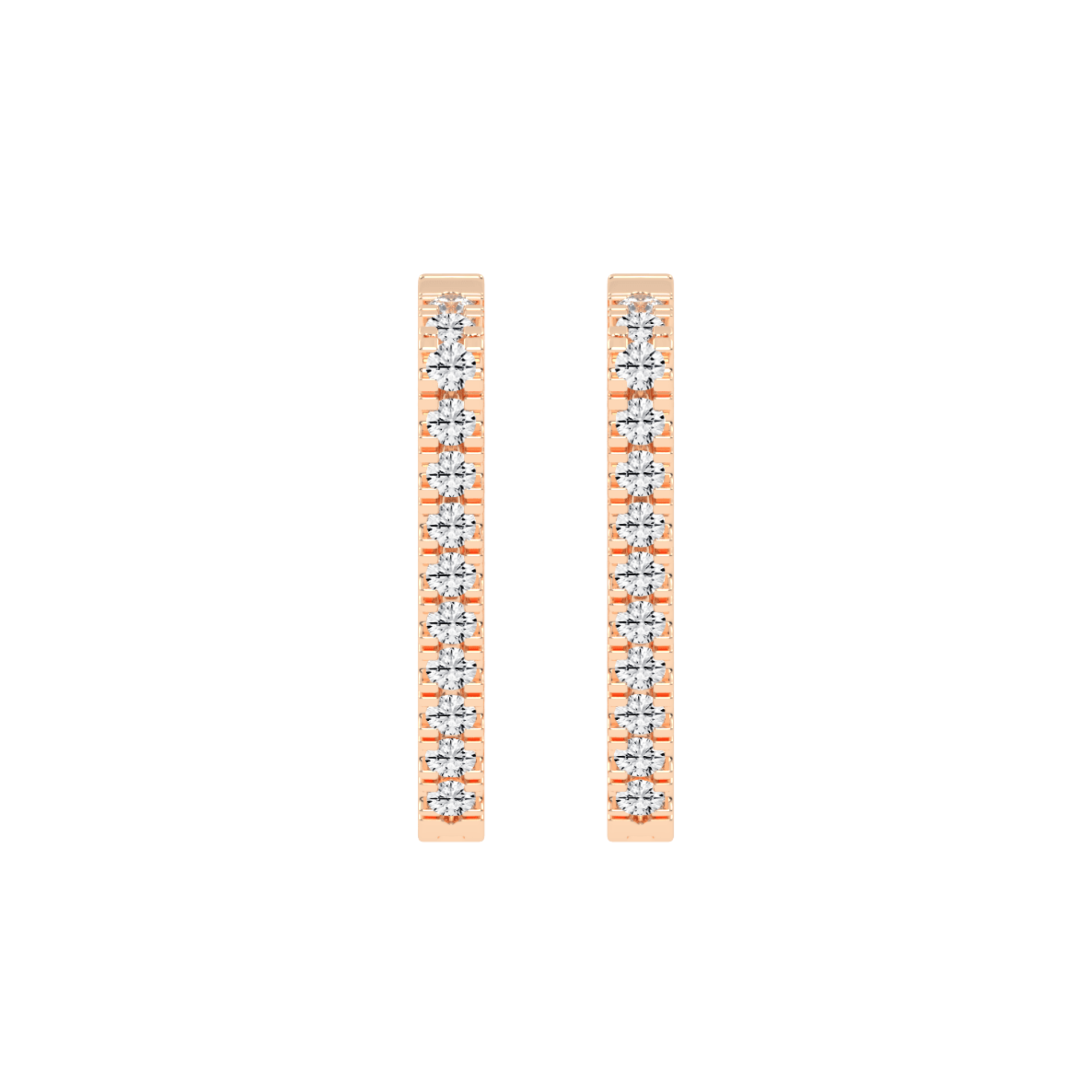 1.5 CT Sylvia Belle Hoop Earrings