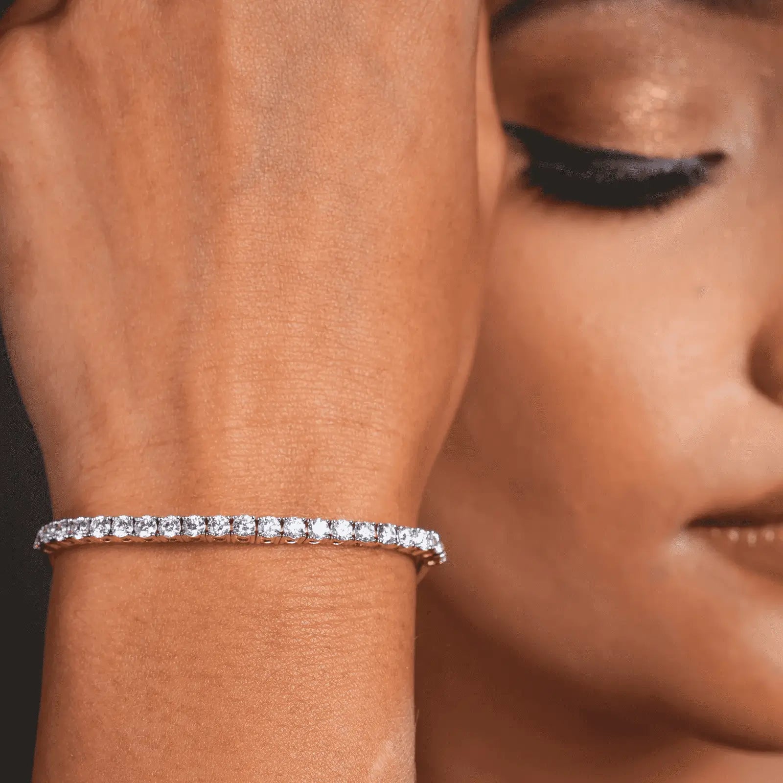 Aristelle Luxe Half Tennis Bracelet