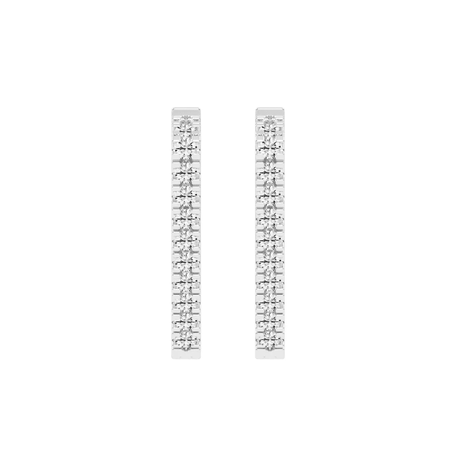 1.5 CT Sylvia Belle Hoop Earrings