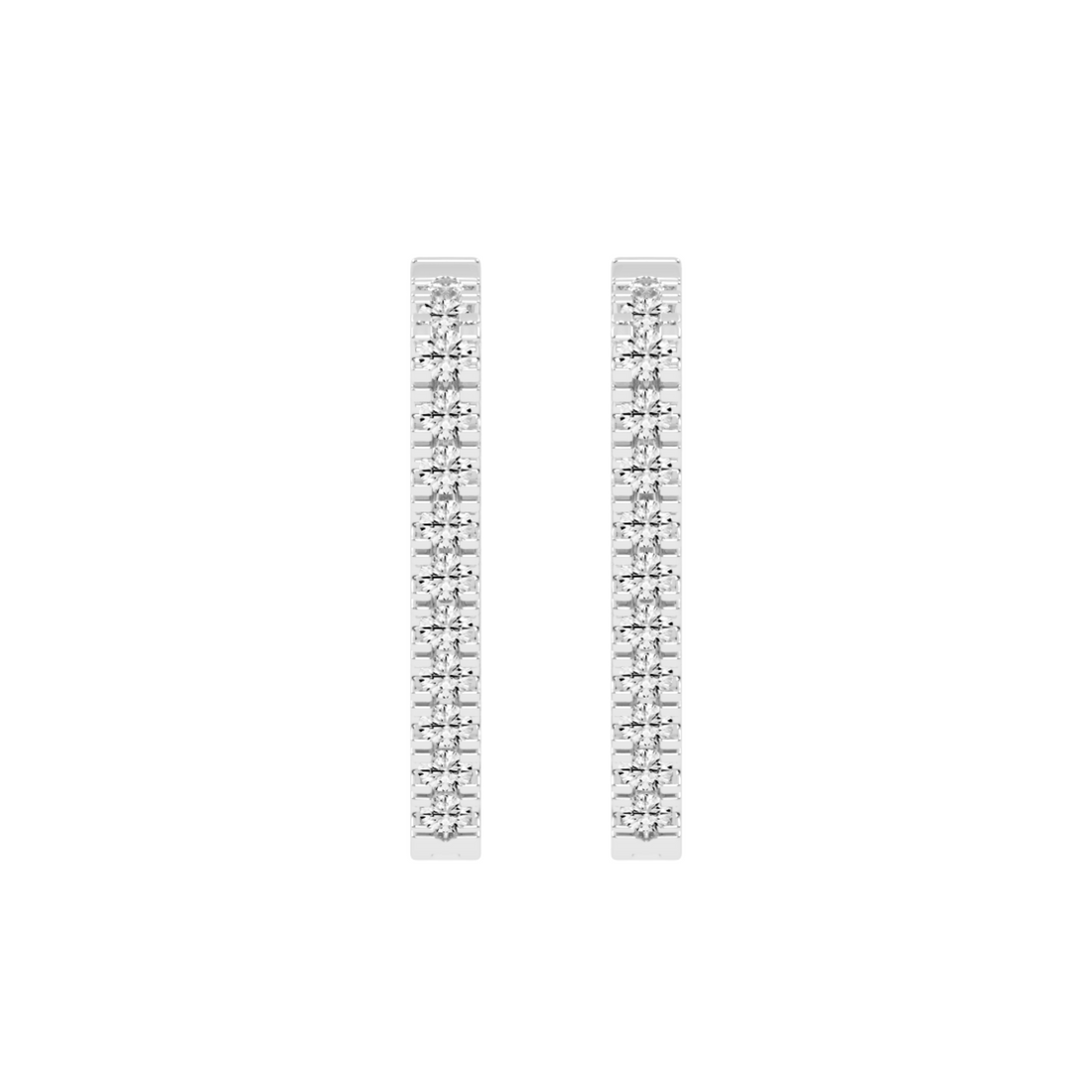 1.5 CT Sylvia Belle Hoop Earrings
