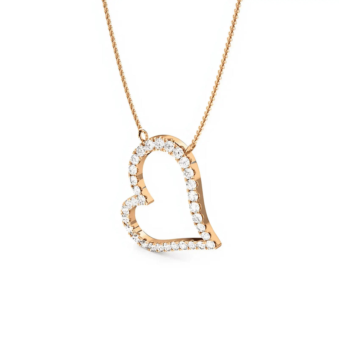 Angelic Heart Diamond Pendant