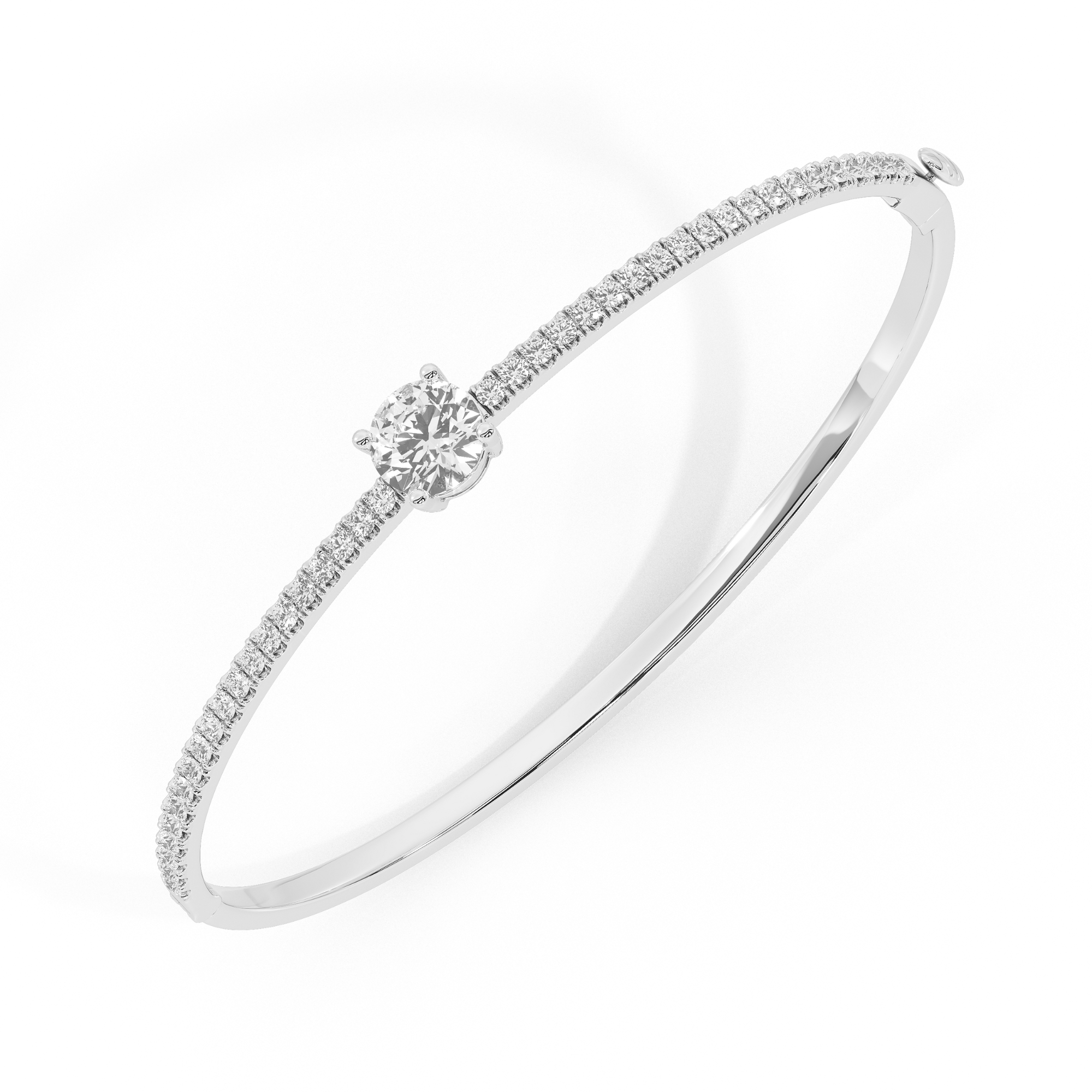 1.25 Carat Solitaire Diamond Bracelet