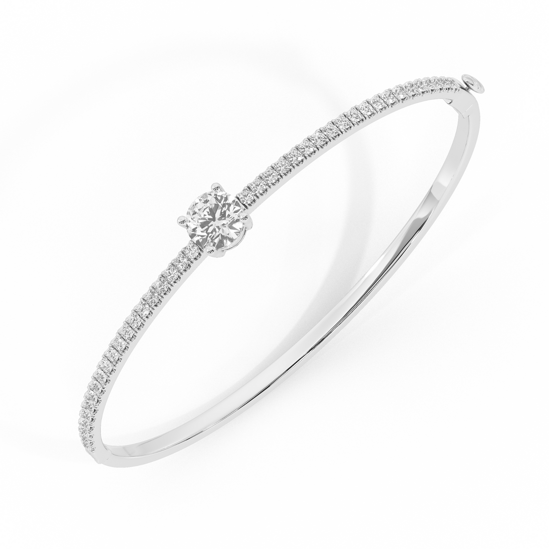 1.25 Carat Solitaire Diamond Bracelet