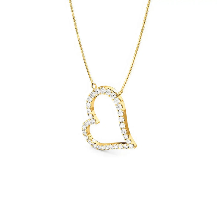 Angelic Heart Diamond Pendant