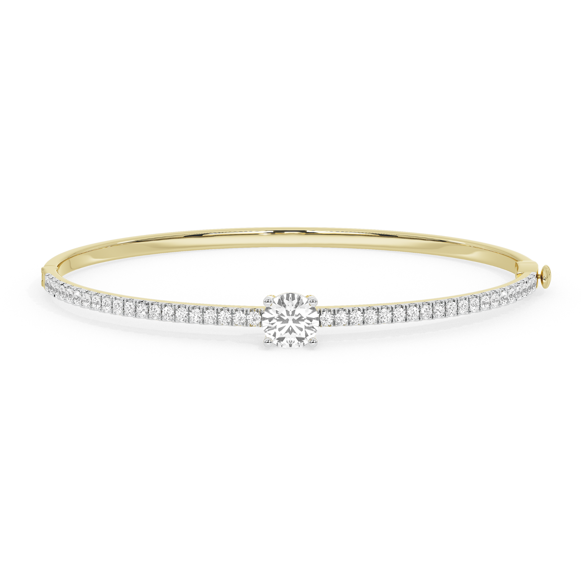 1.25 Carat Solitaire Diamond Bracelet
