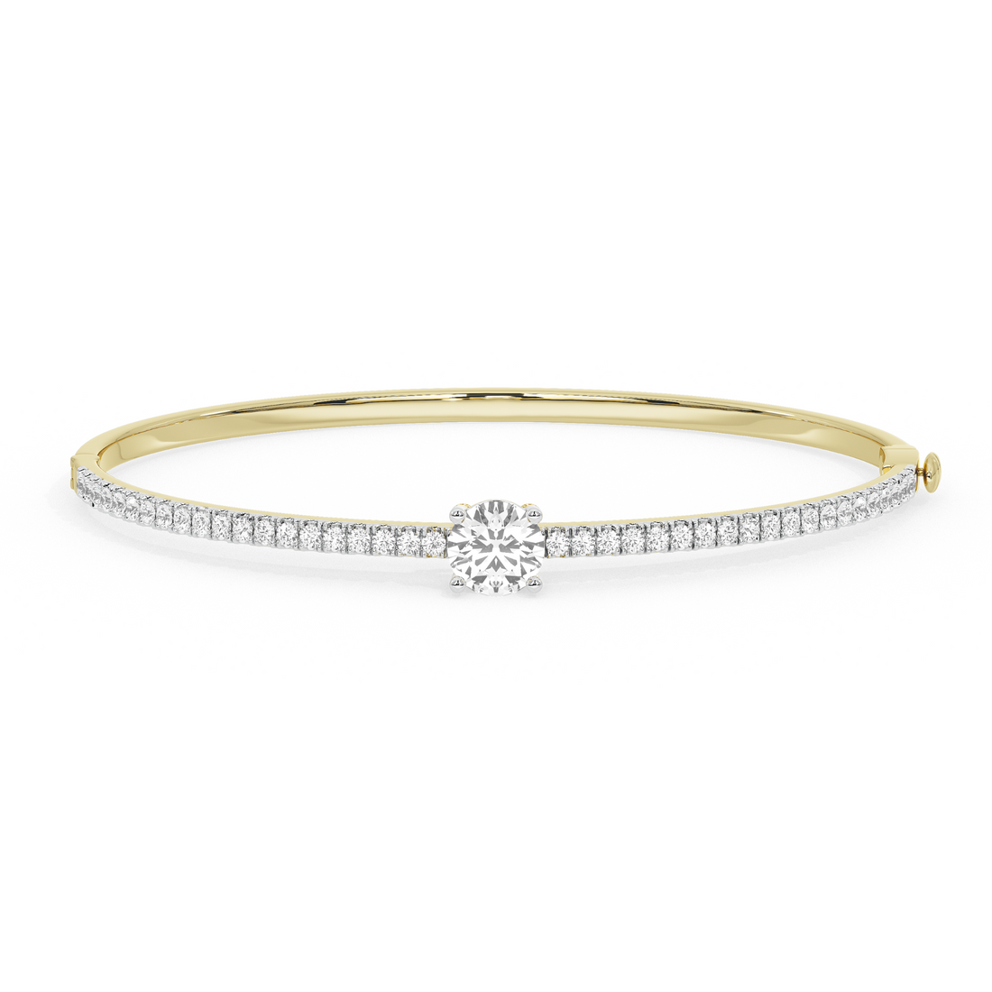 1.25 Carat Solitaire Diamond Bracelet