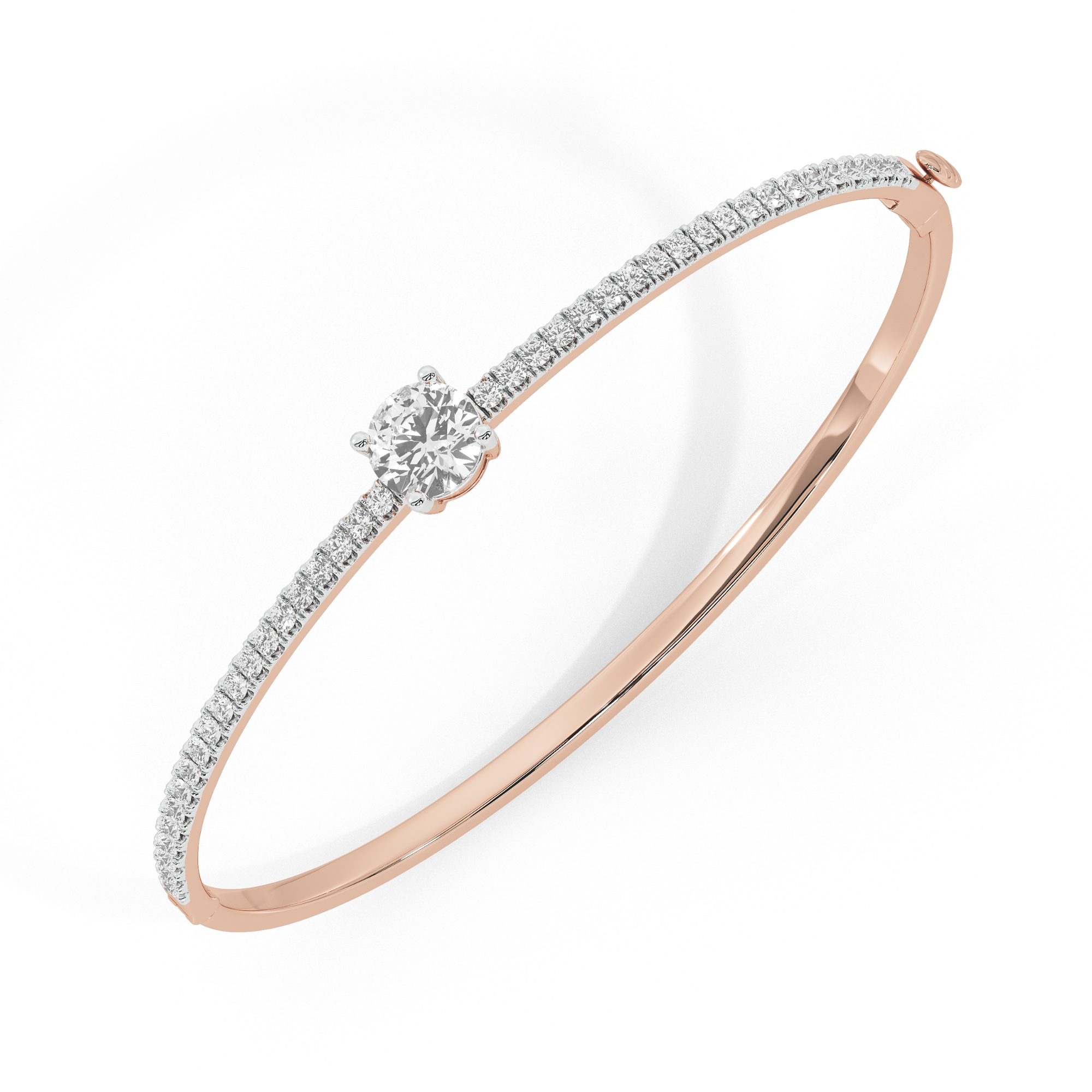 1.25 Carat Solitaire Diamond Bracelet