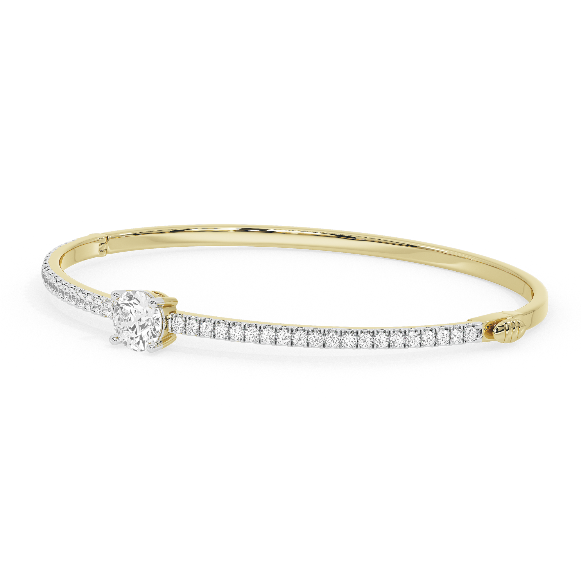 1.25 Carat Solitaire Diamond Bracelet