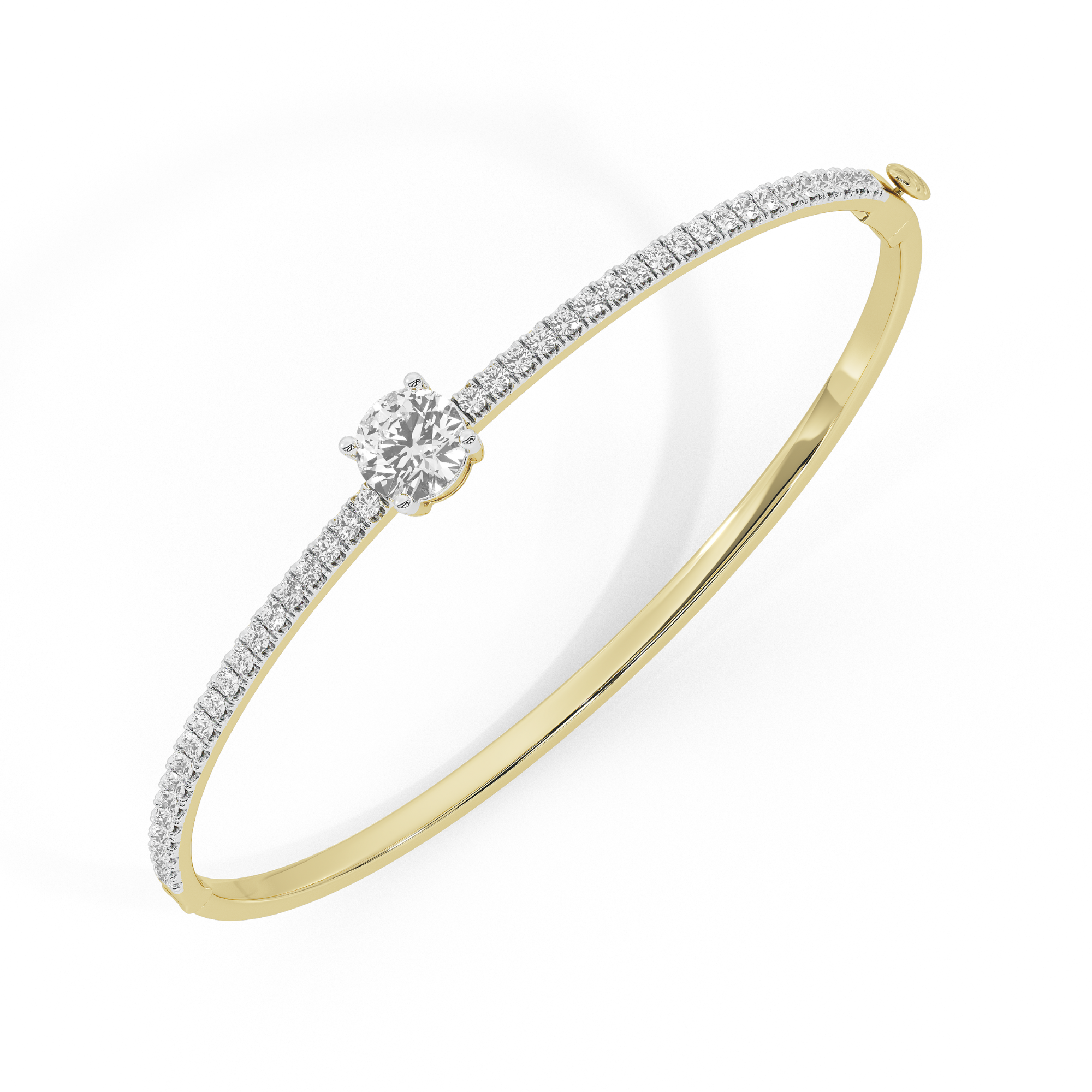 1.25 Carat Solitaire Diamond Bracelet