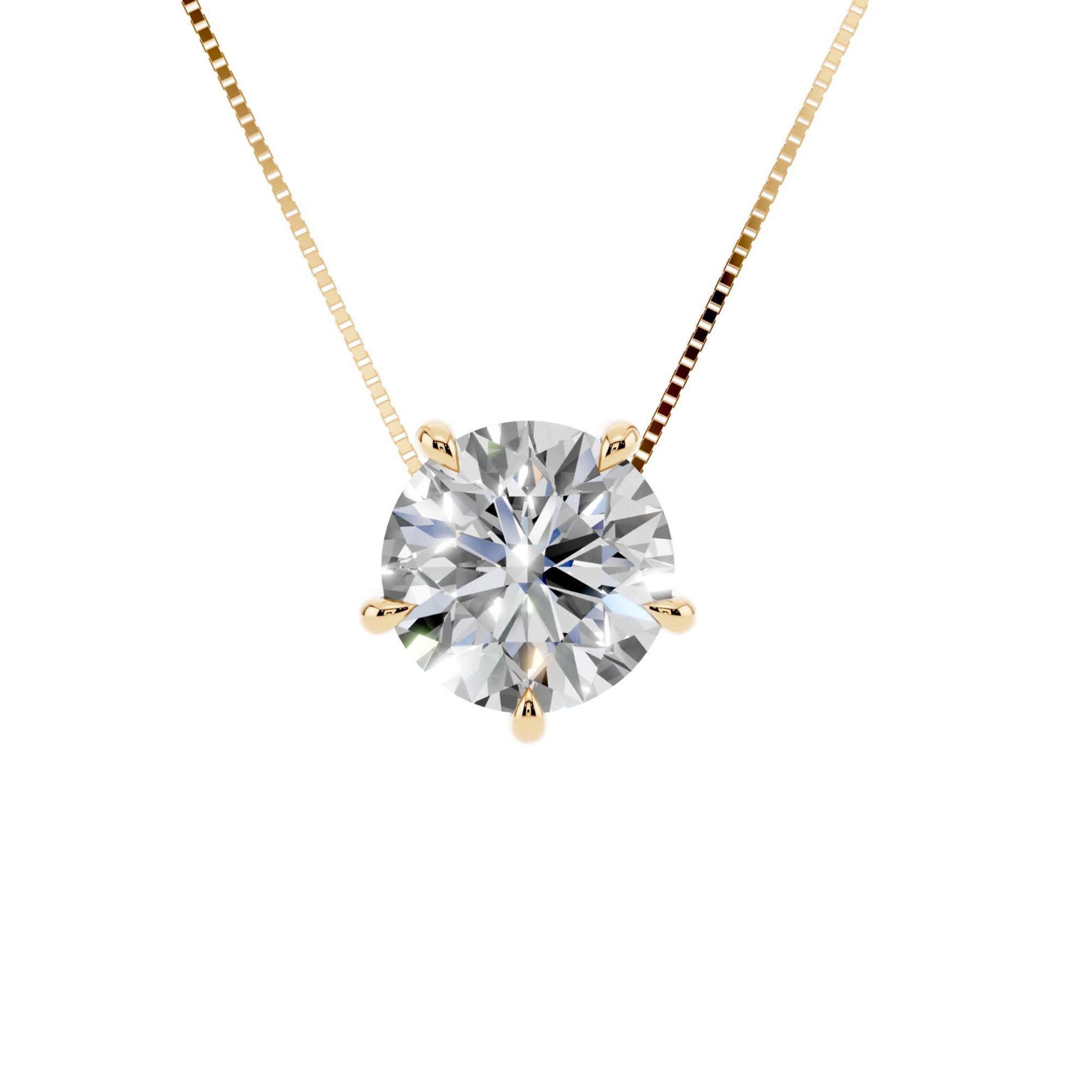 2.5 Carat Esmée Solitaire Pendant