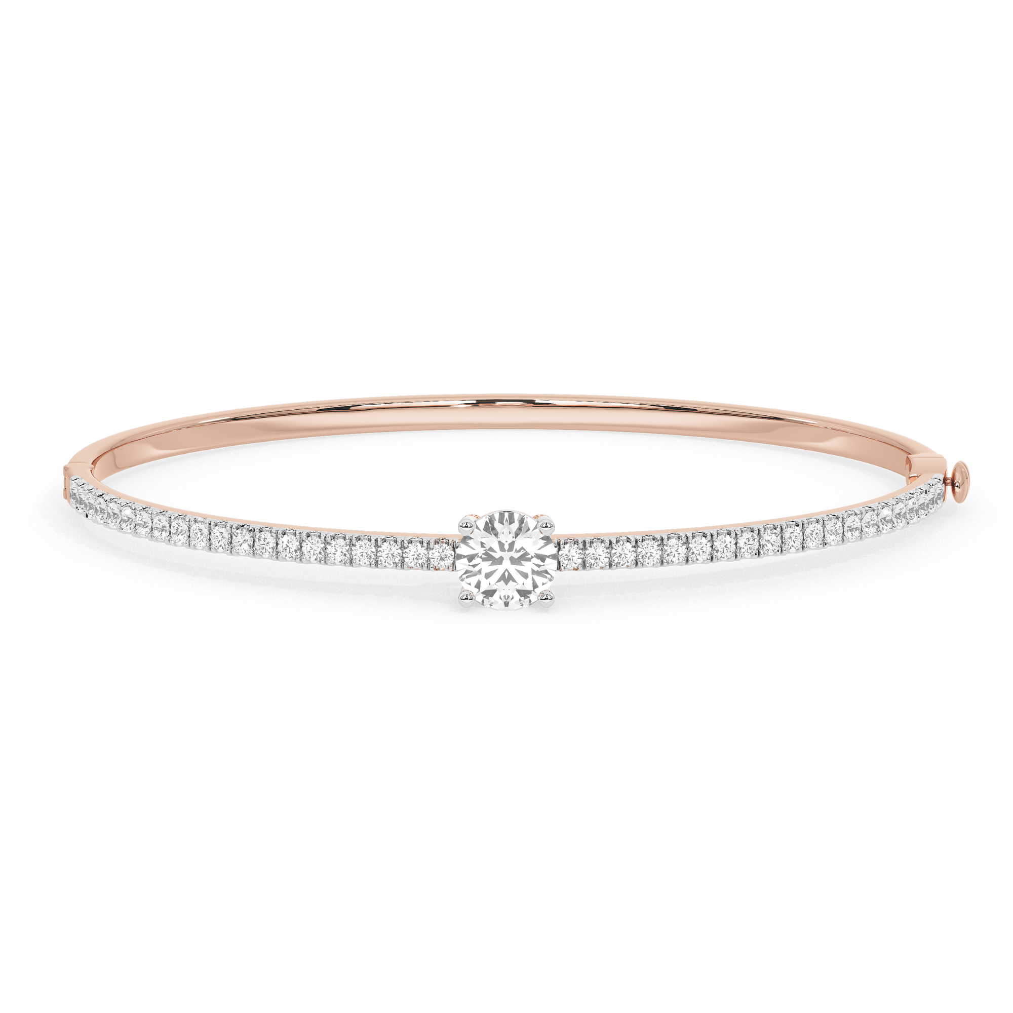 1.25 Carat Solitaire Diamond Bracelet
