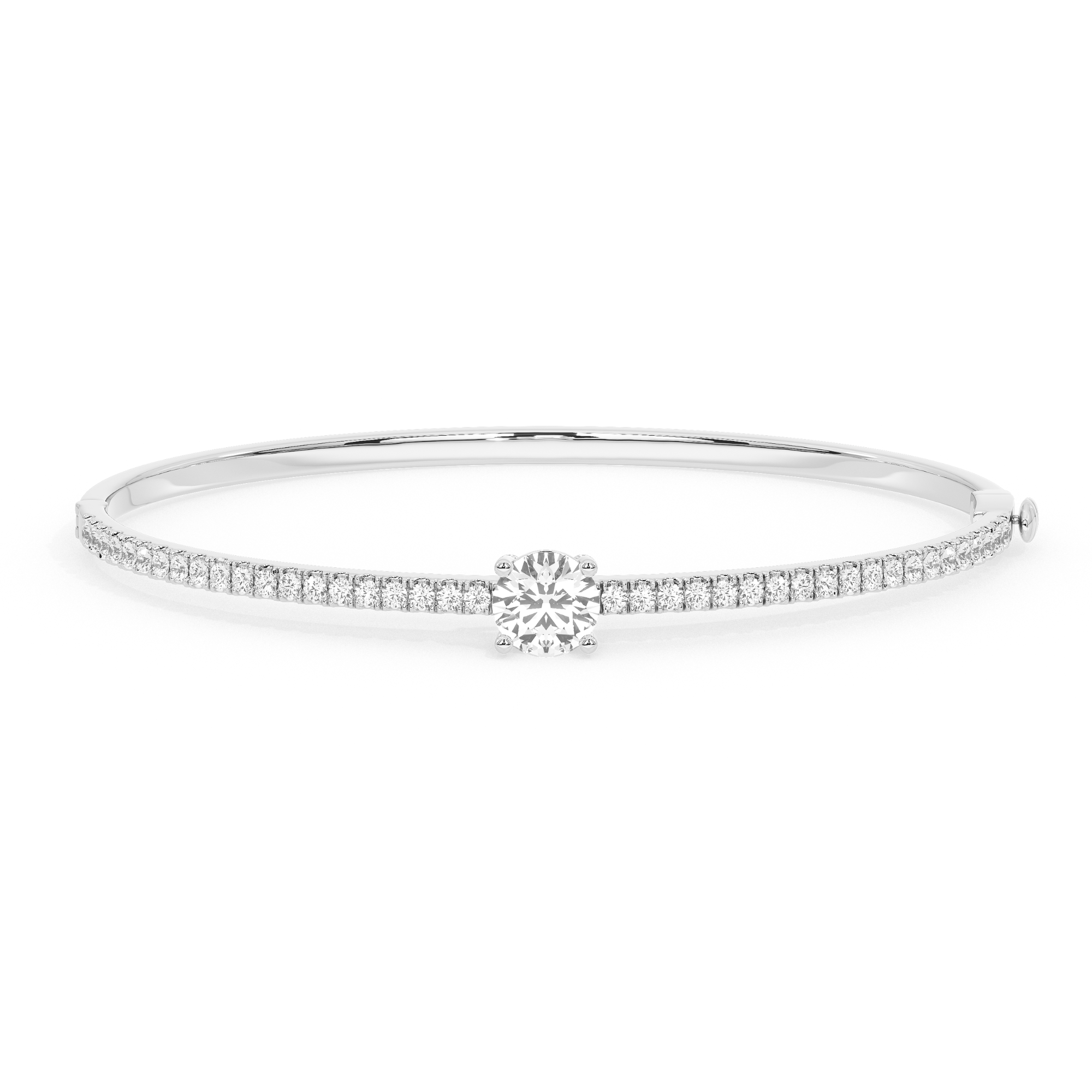 1.25 Carat Solitaire Diamond Bracelet