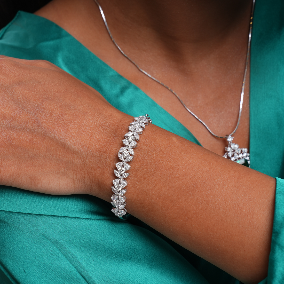 Celestial Mosaic Diamond Bracelet
