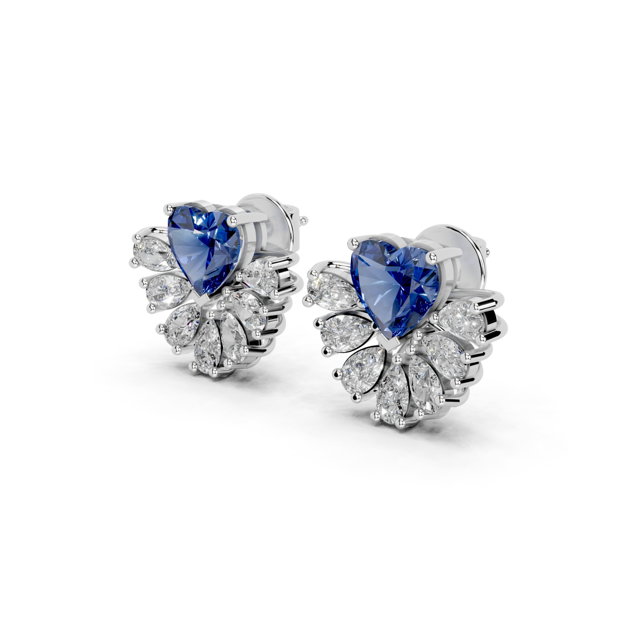 Vintage Luxe: 2.5 CT Diamond Earrings