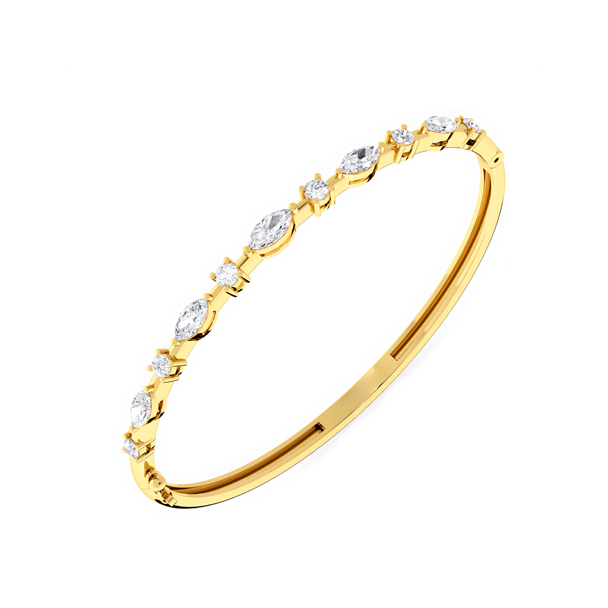 Princess Tiara Diamond Bracelet