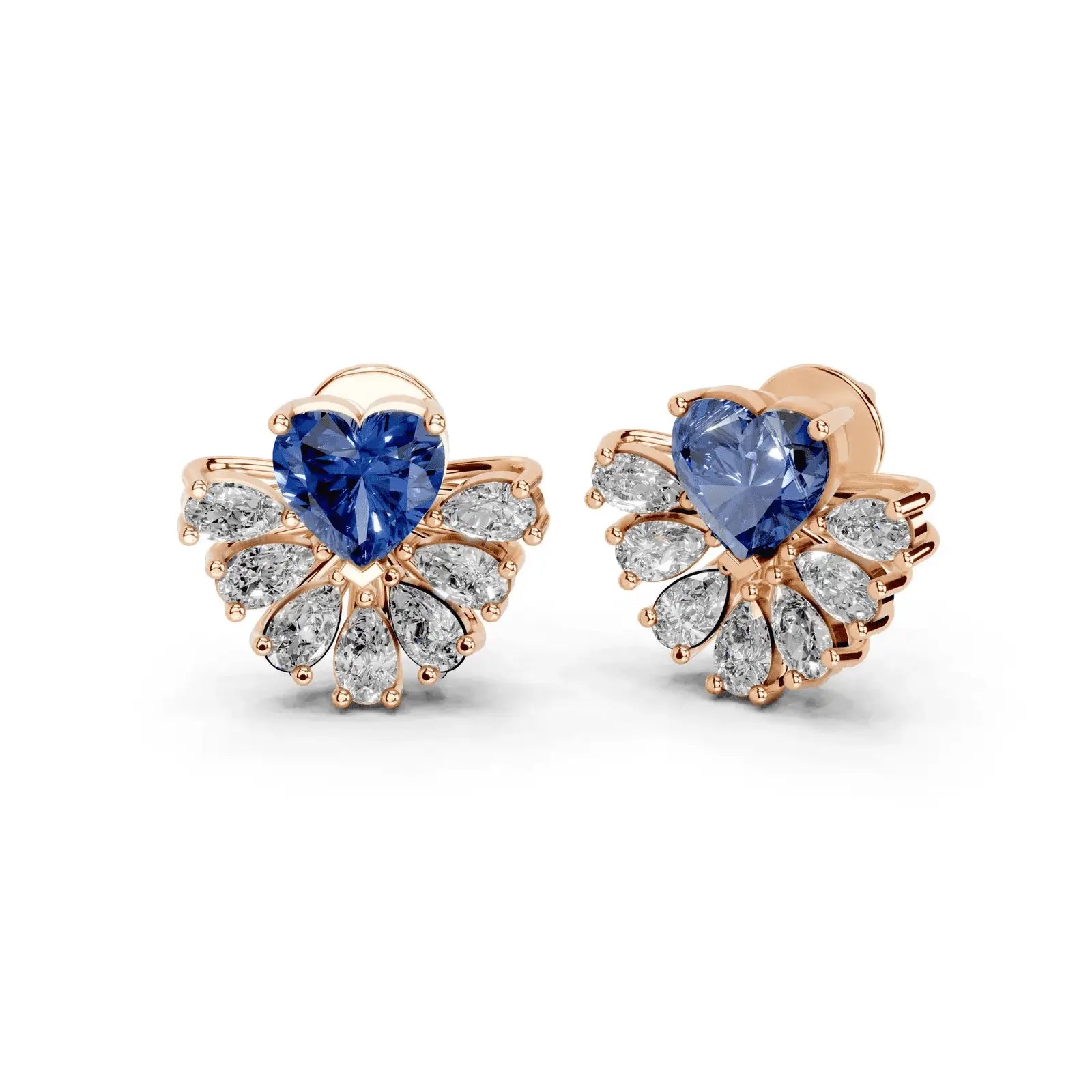 Vintage Luxe: 2.5 CT Diamond Earrings