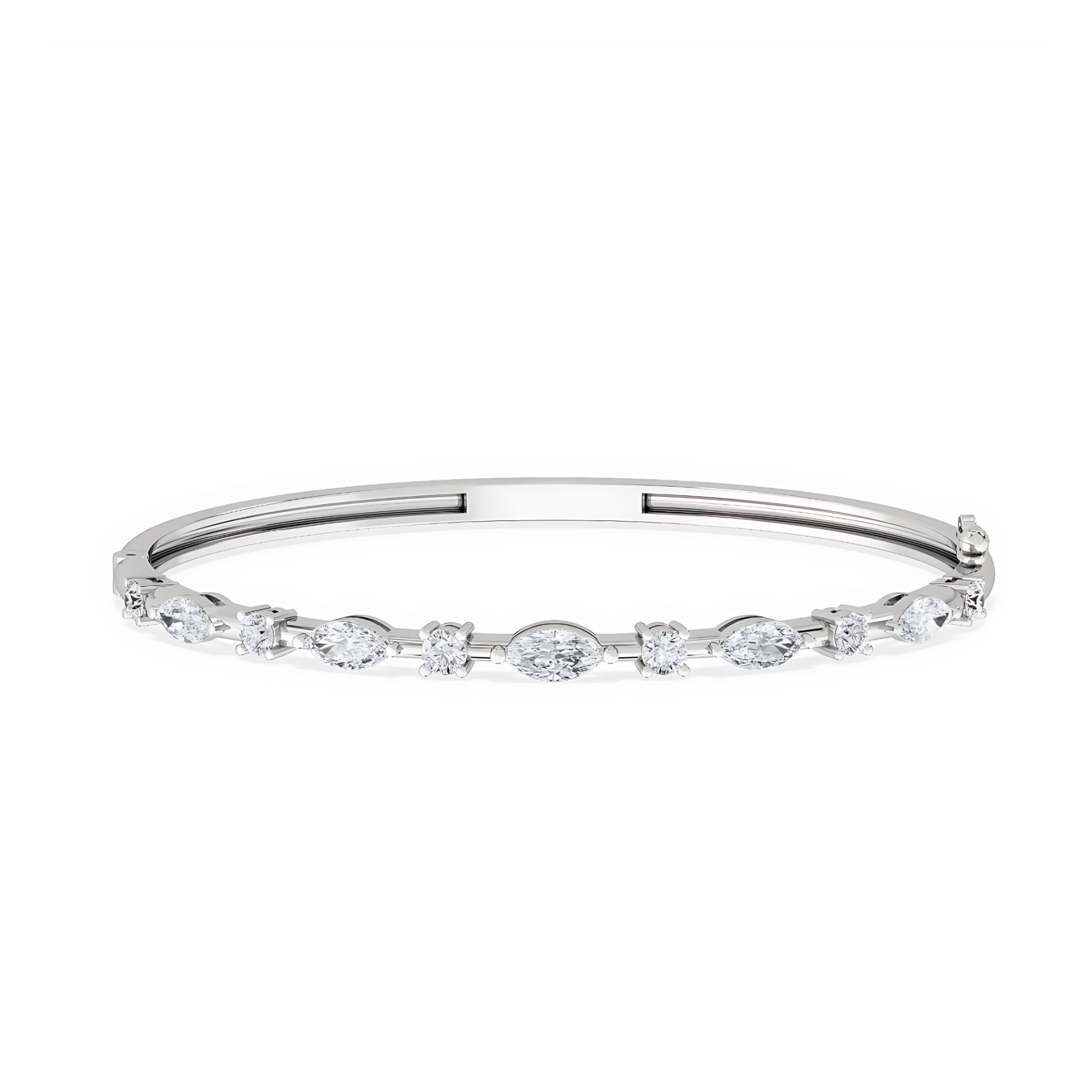 Princess Tiara Diamond Bracelet