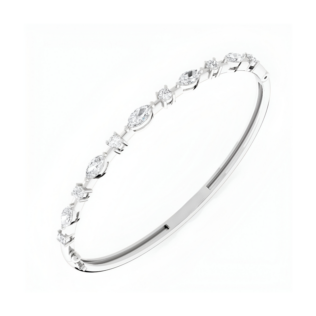 Princess Tiara Diamond Bracelet