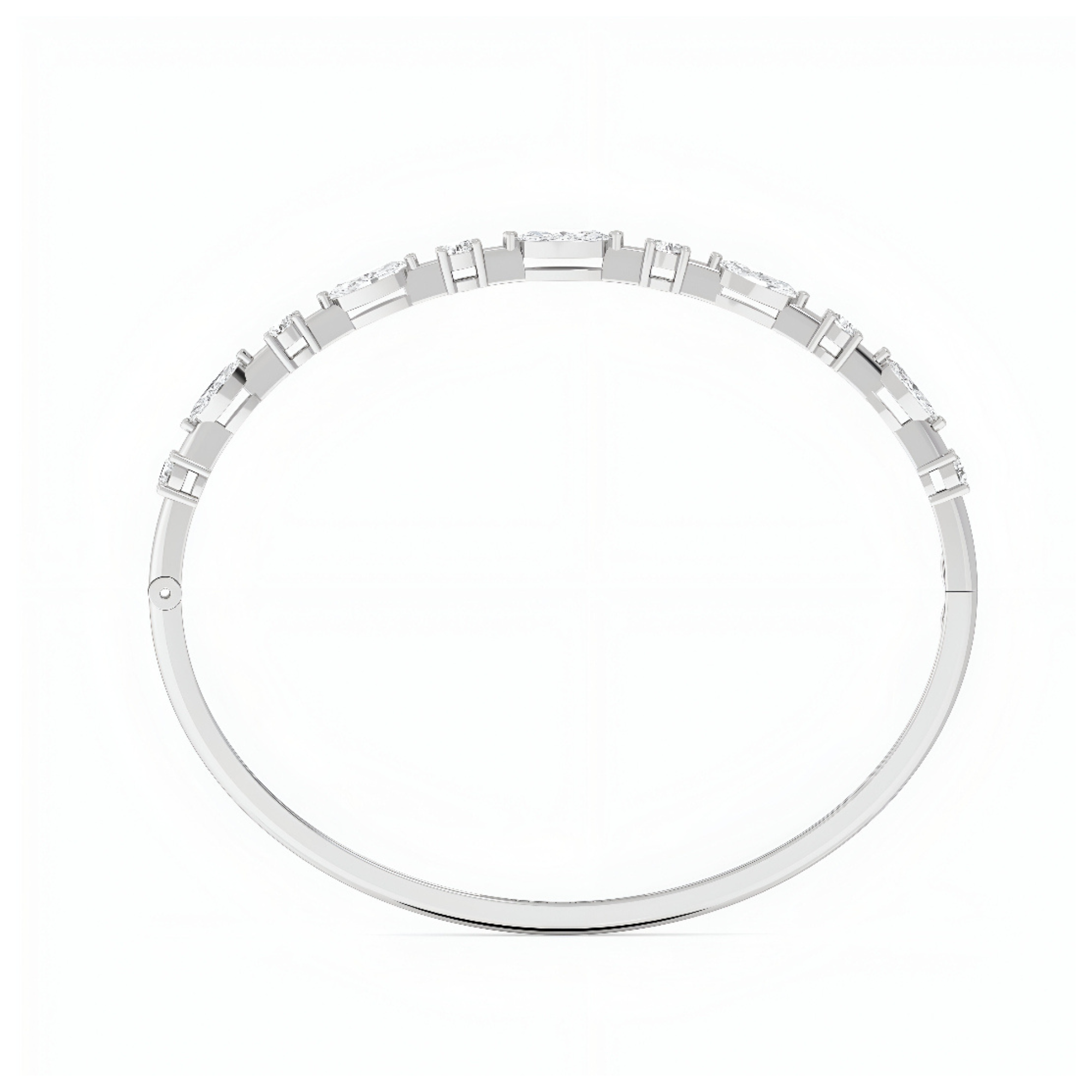 Princess Tiara Diamond Bracelet