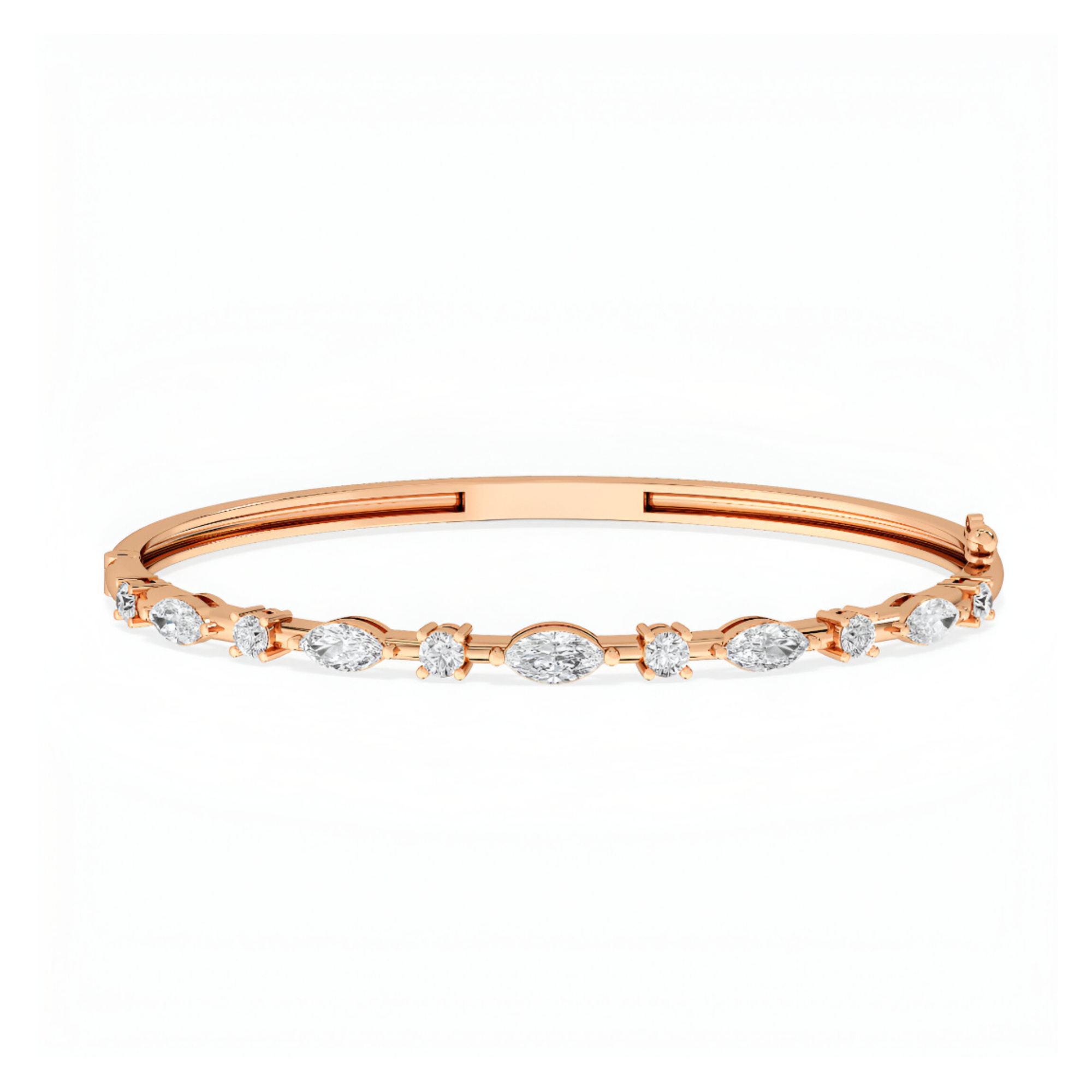 Princess Tiara Diamond Bracelet