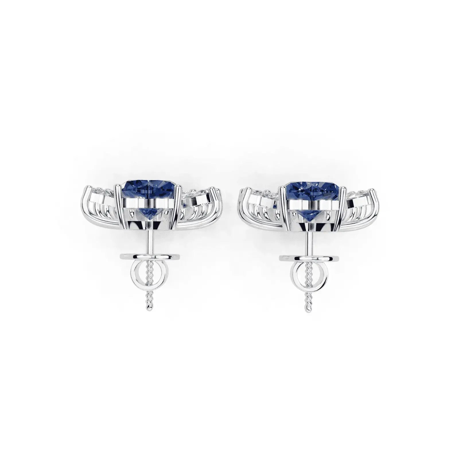 Vintage Luxe: 2.5 CT Diamond Earrings