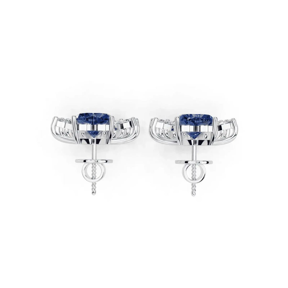 Vintage Luxe: 2.5 CT Diamond Earrings