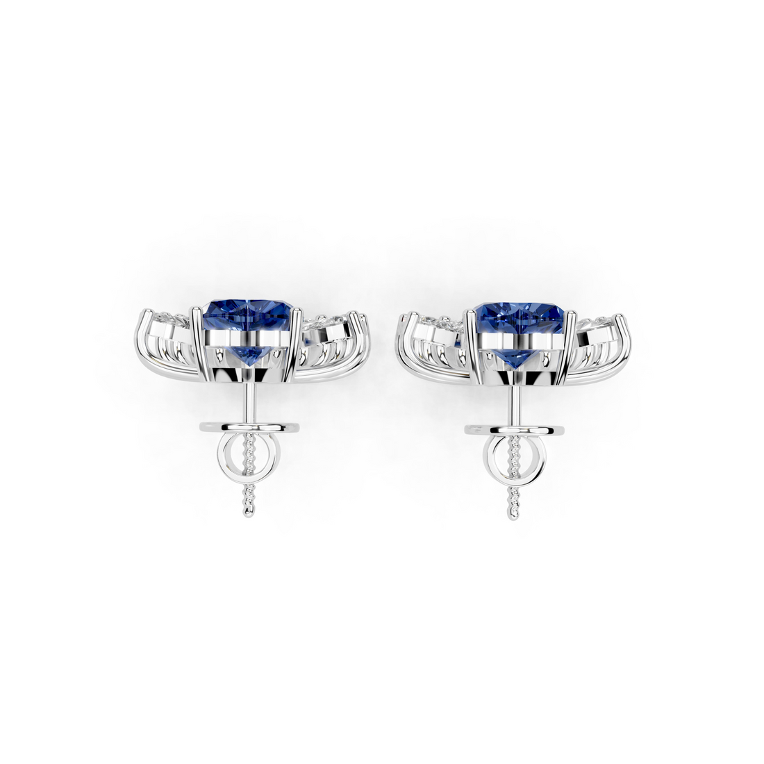 Vintage Luxe: 2.5 CT Diamond Earrings