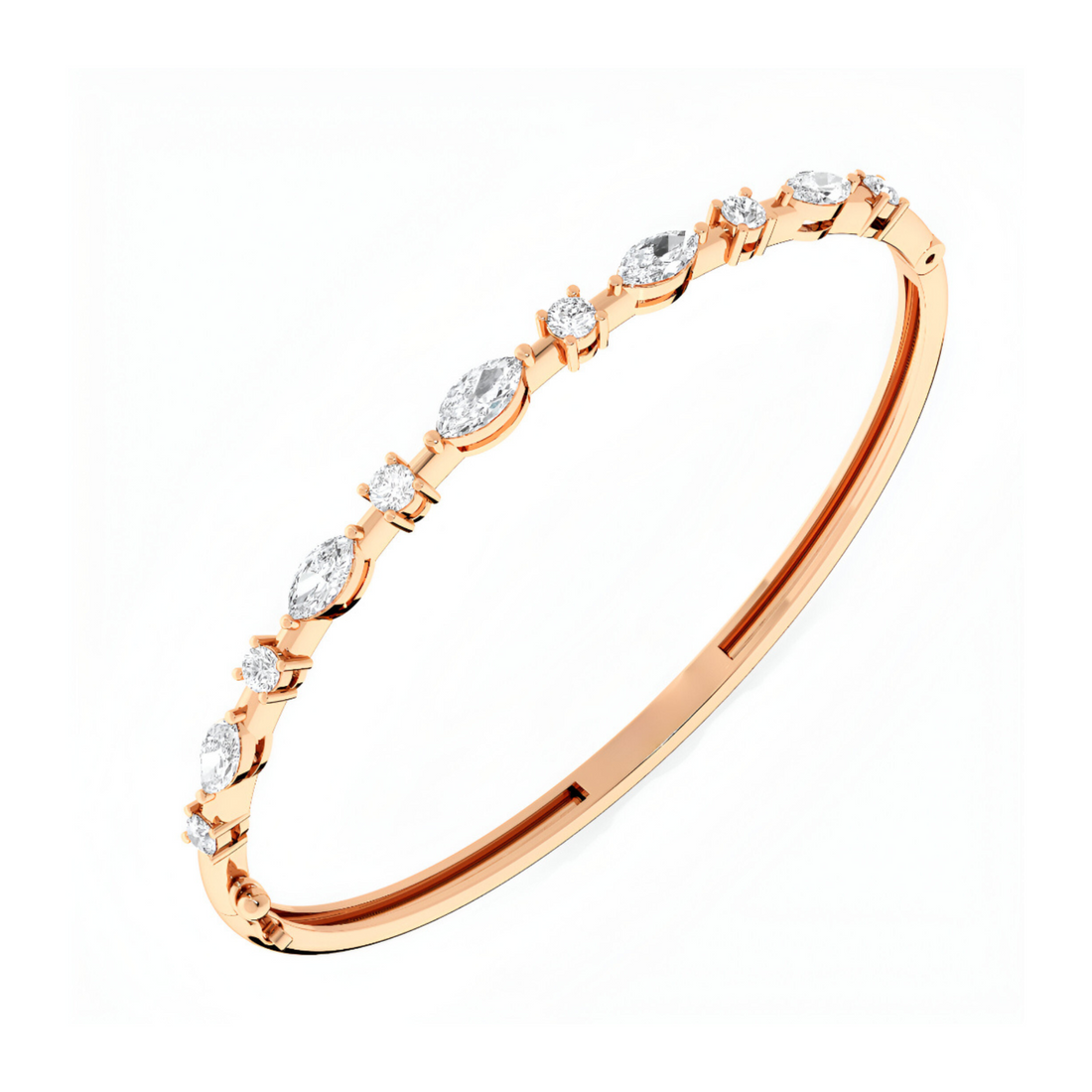 Princess Tiara Diamond Bracelet