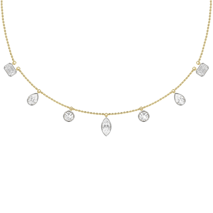 Starry Night Multi Shape Yard Necklace